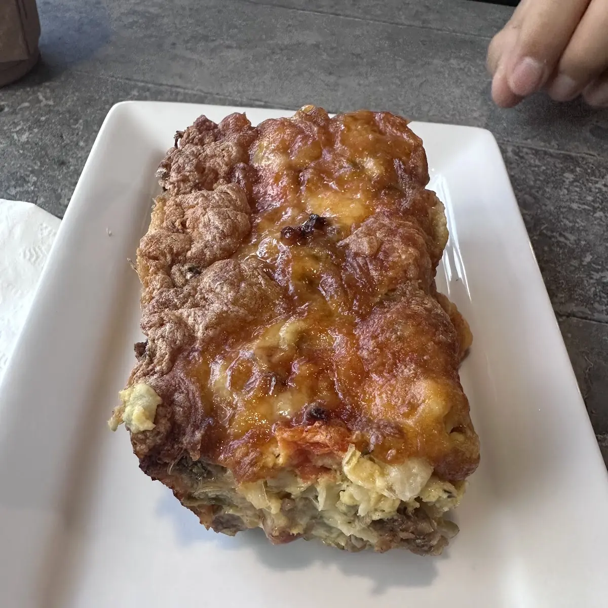 Sausage Cream Cheese Crescent Casserole