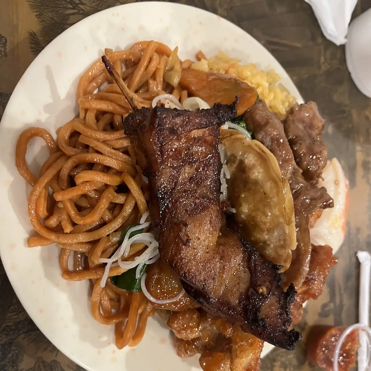 Roast Pork Chow Mein