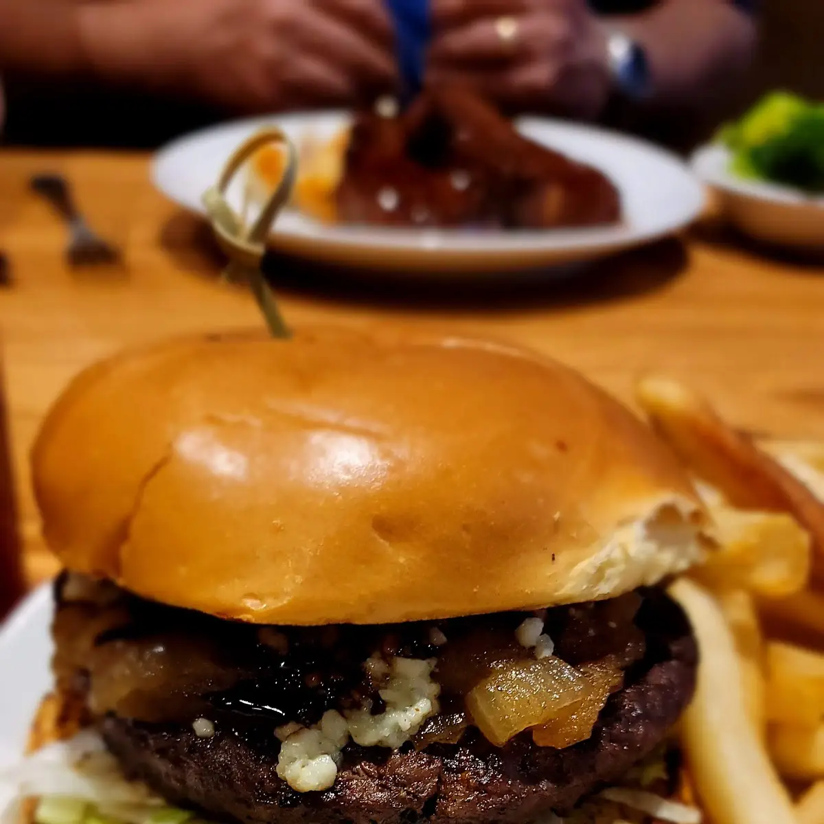 Swiss Mushroom Burger