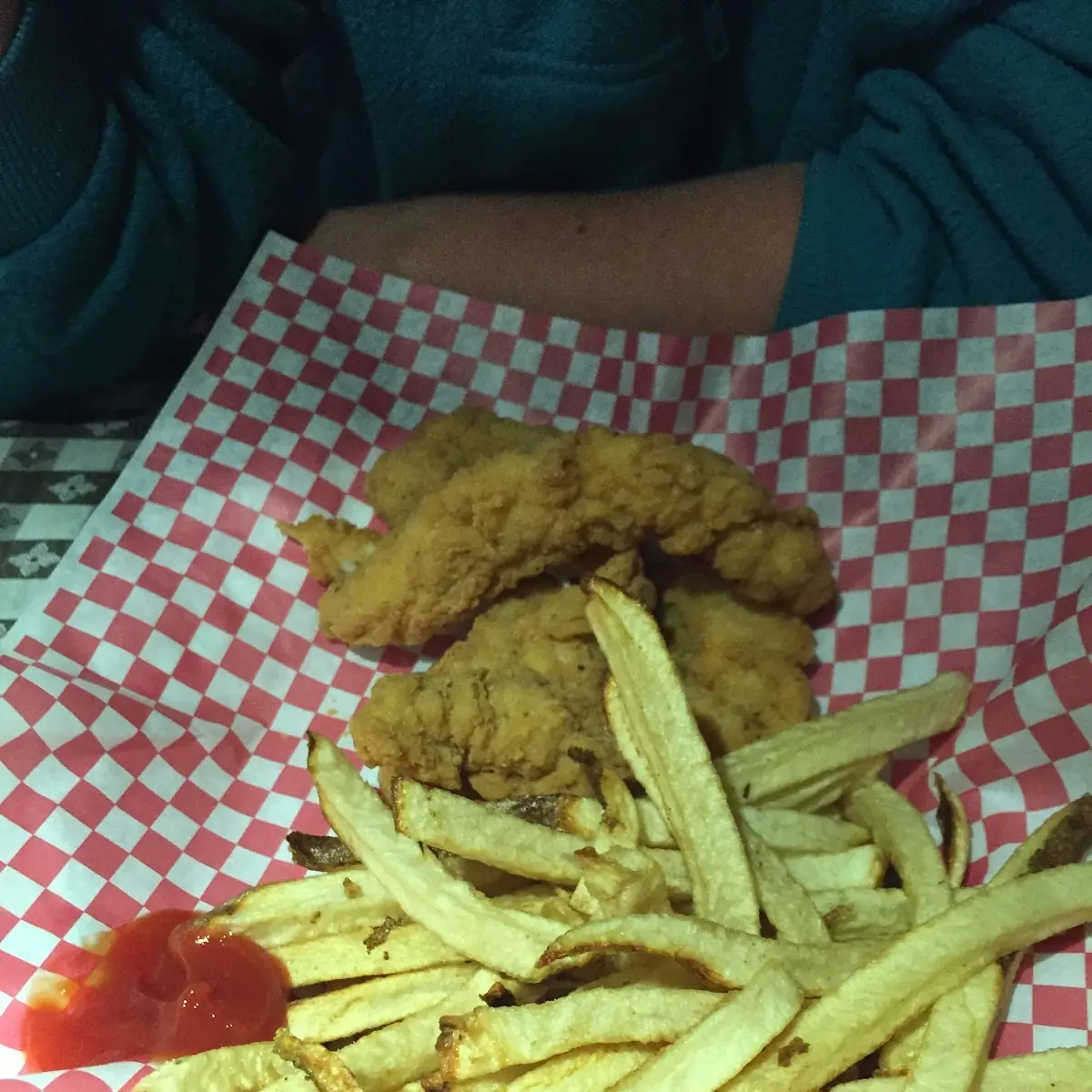 Chicken Strip Basket with Fries