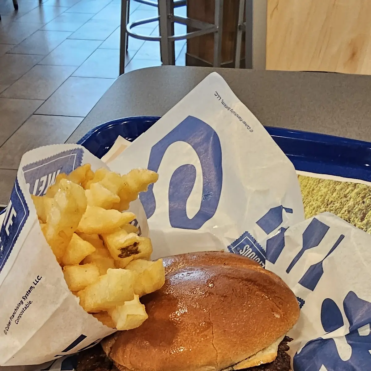 Mushroom Swiss Burger