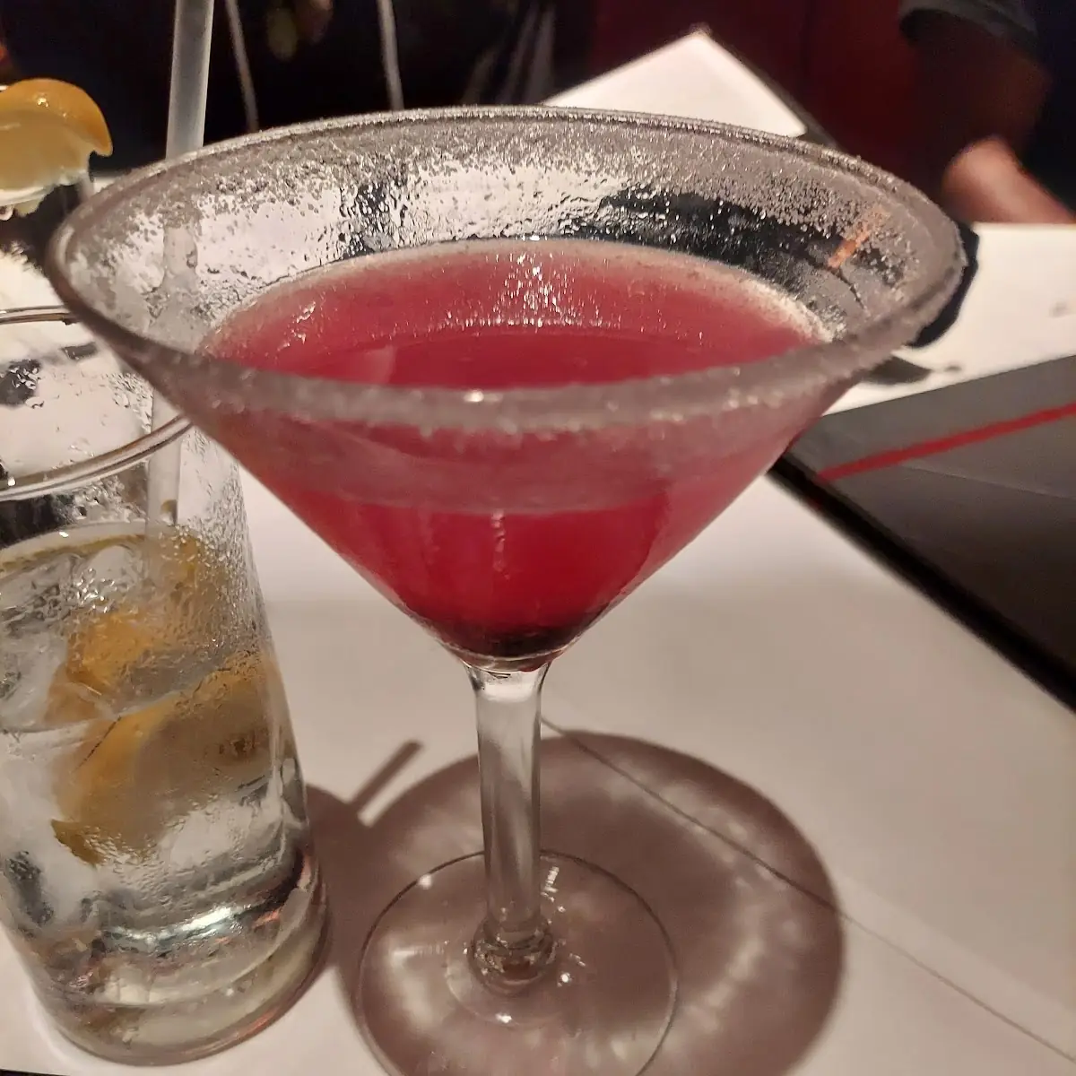 Blueberry Lemon Drop Martini