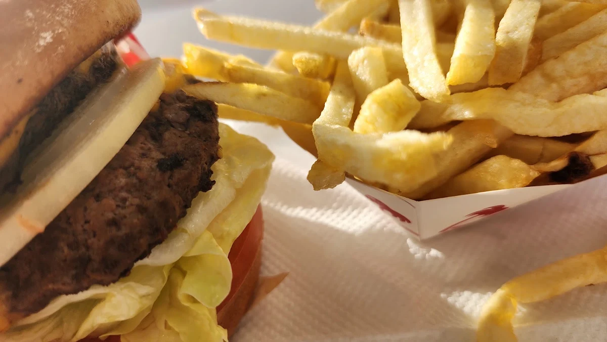 Burger and Fries