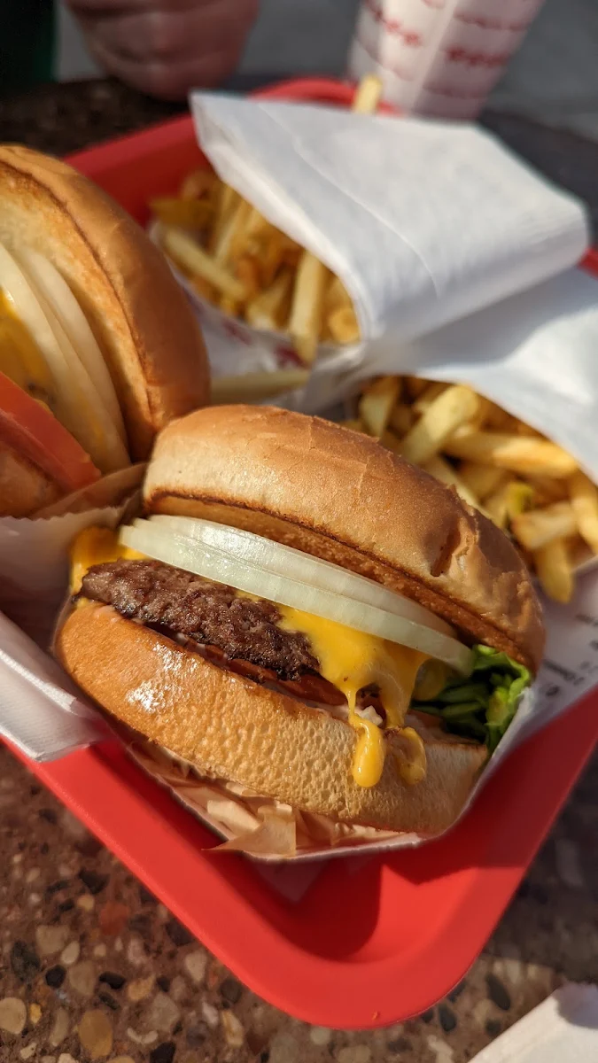 Double Cheeseburger with Fries