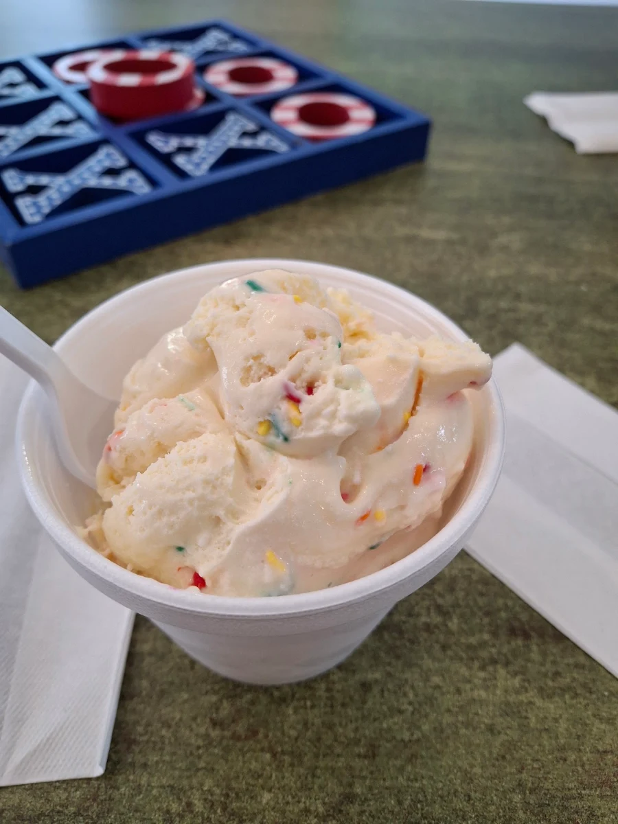 Cake Batter Ice Cream