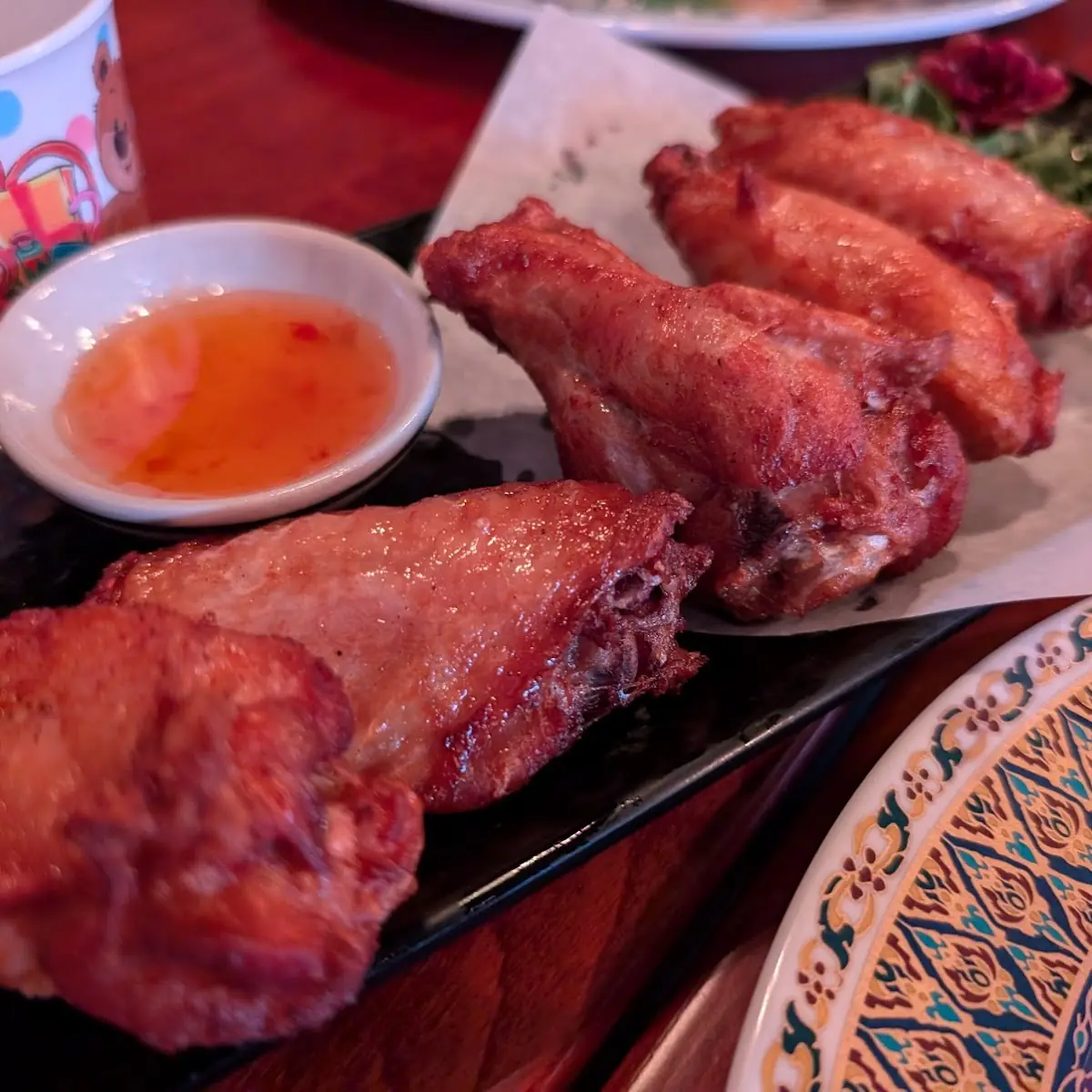 Thai Style Fried Chicken Wings
