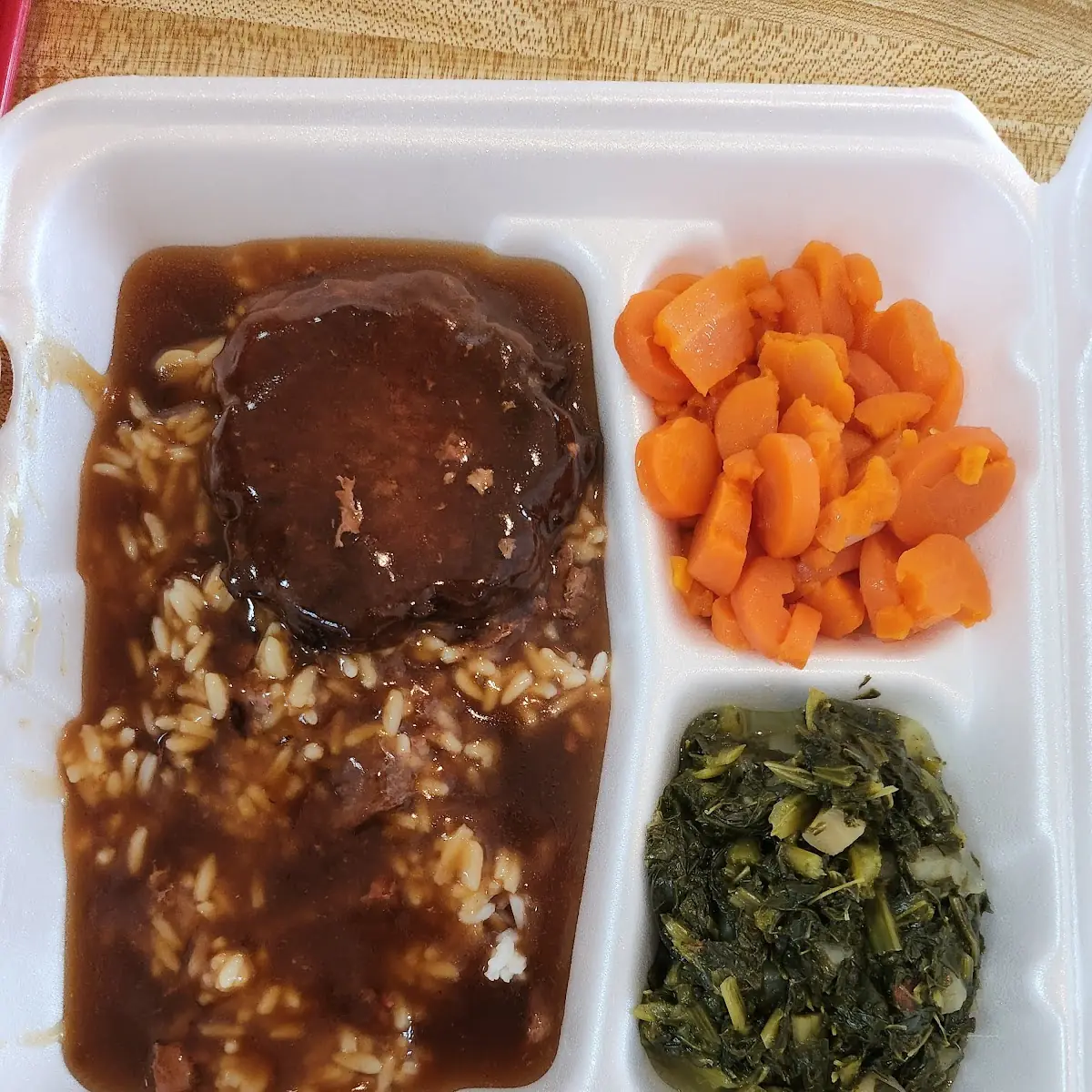 Hamburger Steak Dinner