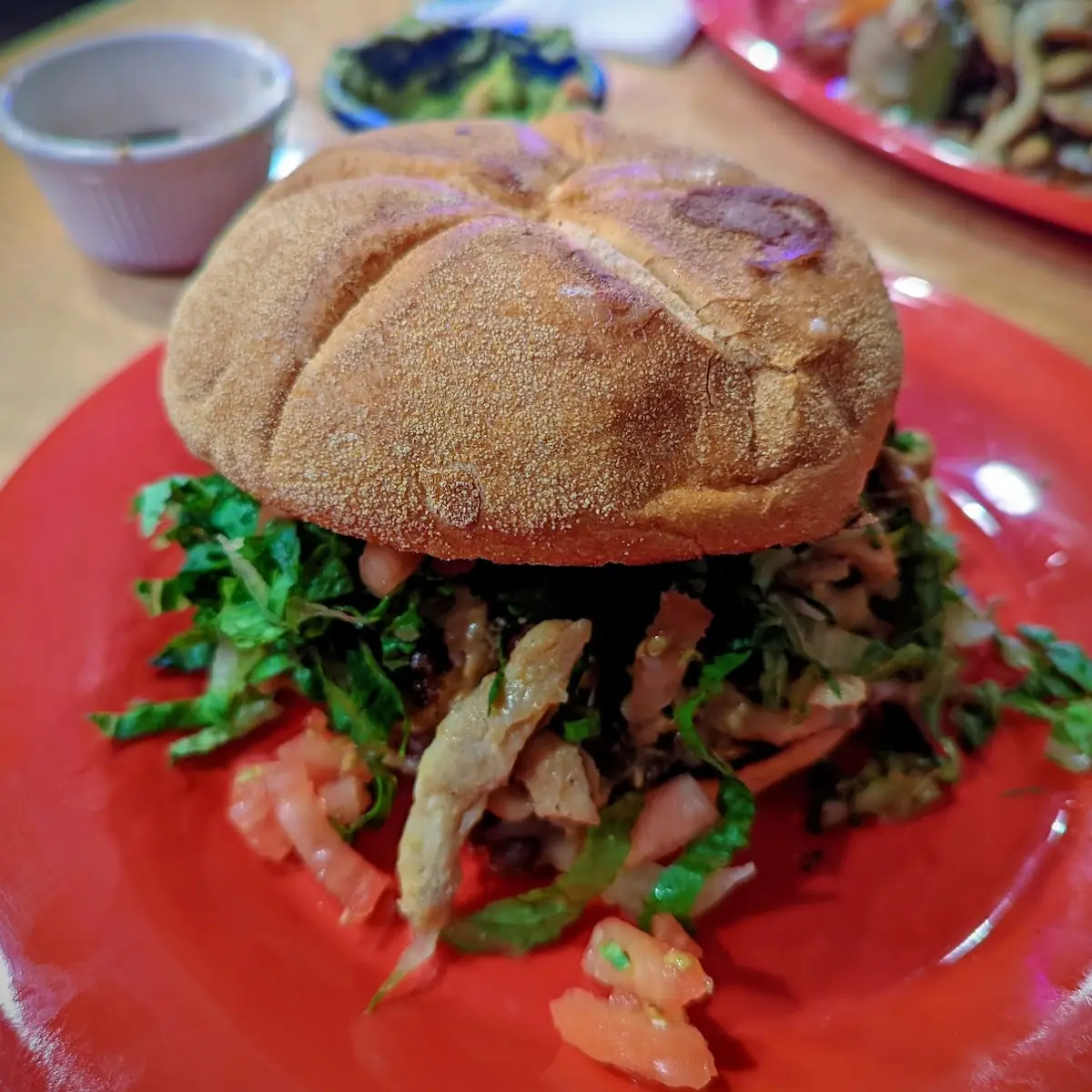 Grilled Chicken Torta