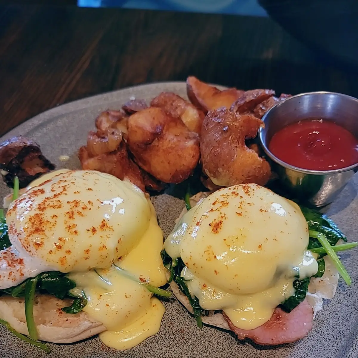 Red Stag Eggs Benedict
