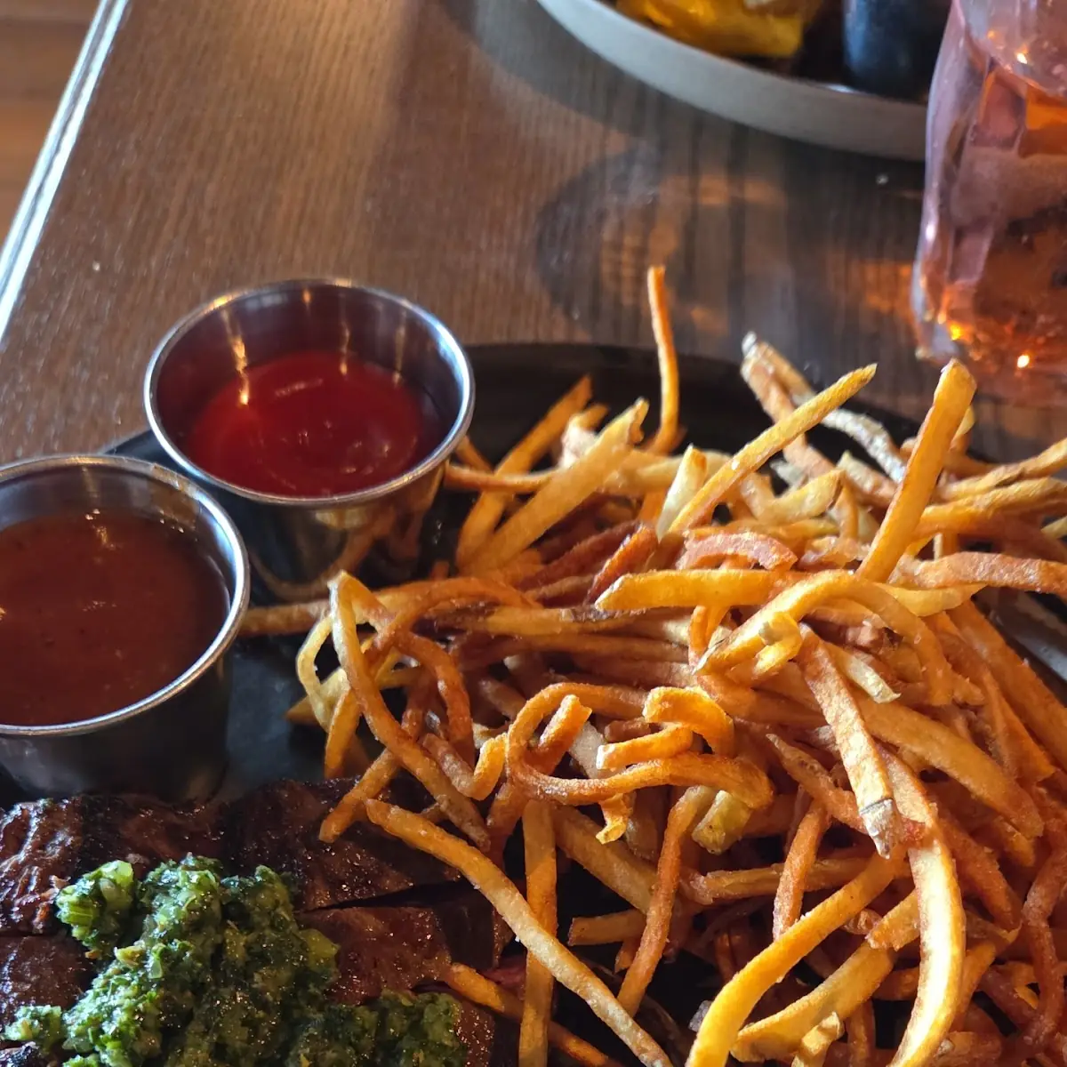Flat Iron Steak Frites