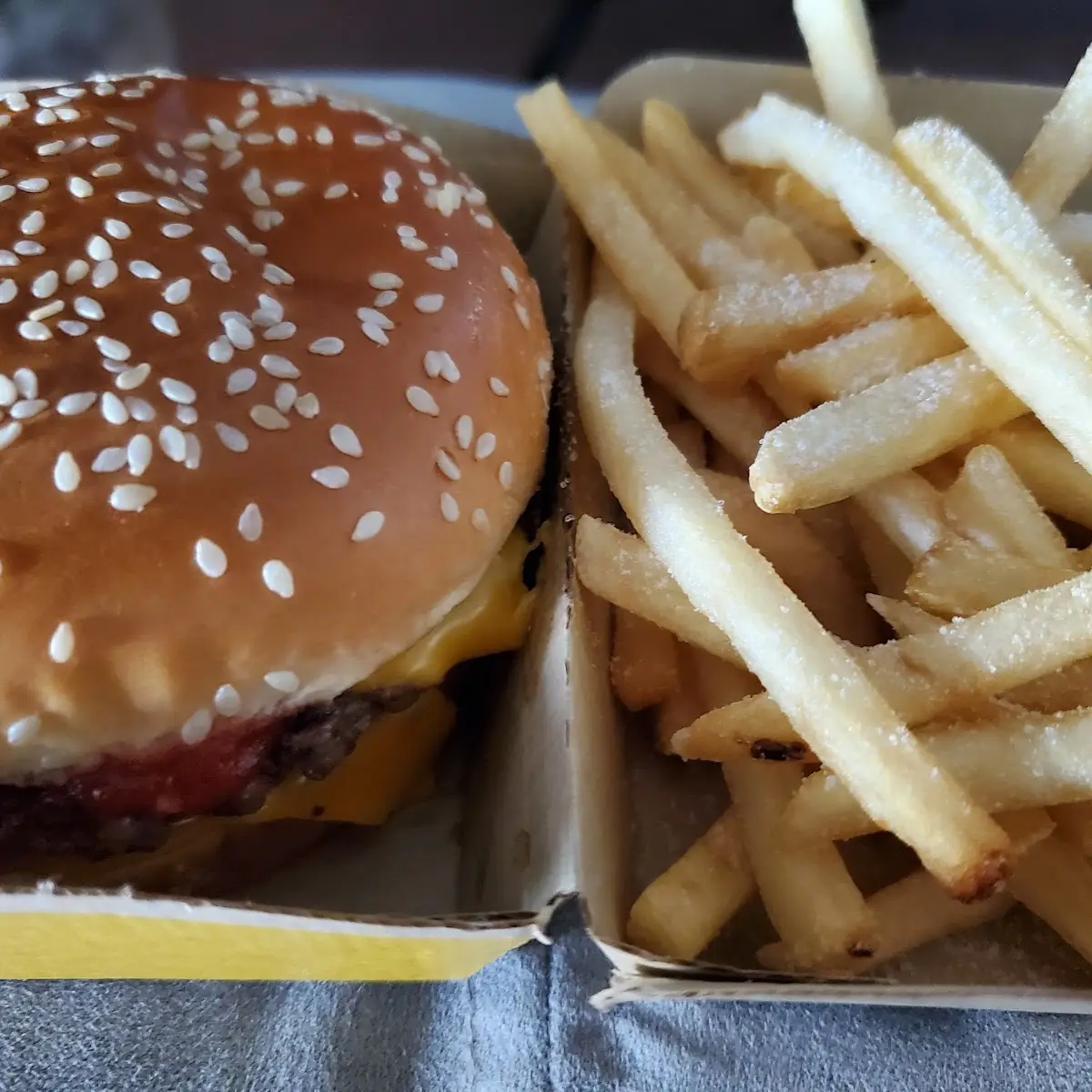 Quarter Pounder with Cheese & Medium Fries