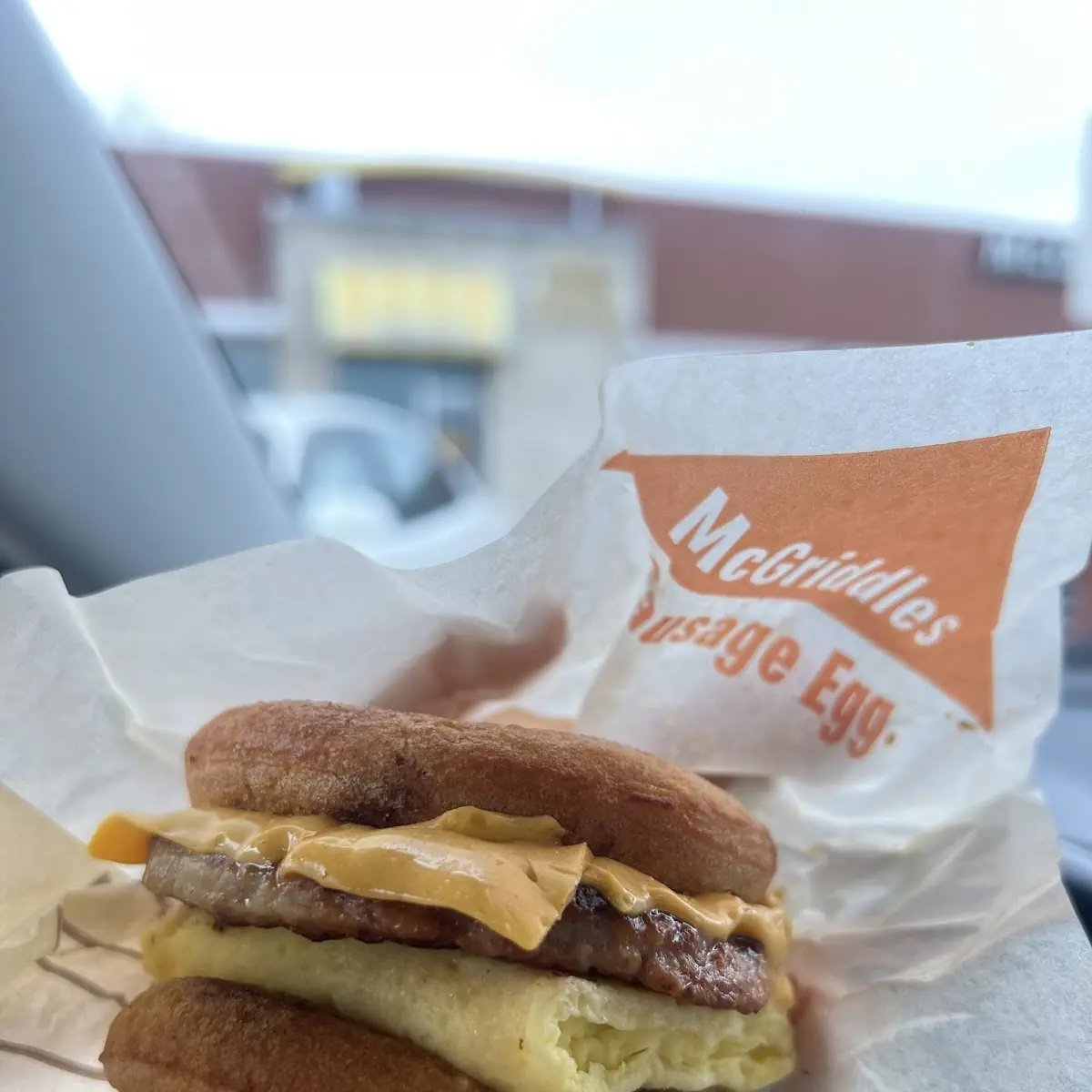 Sausage Egg Mcgriddle