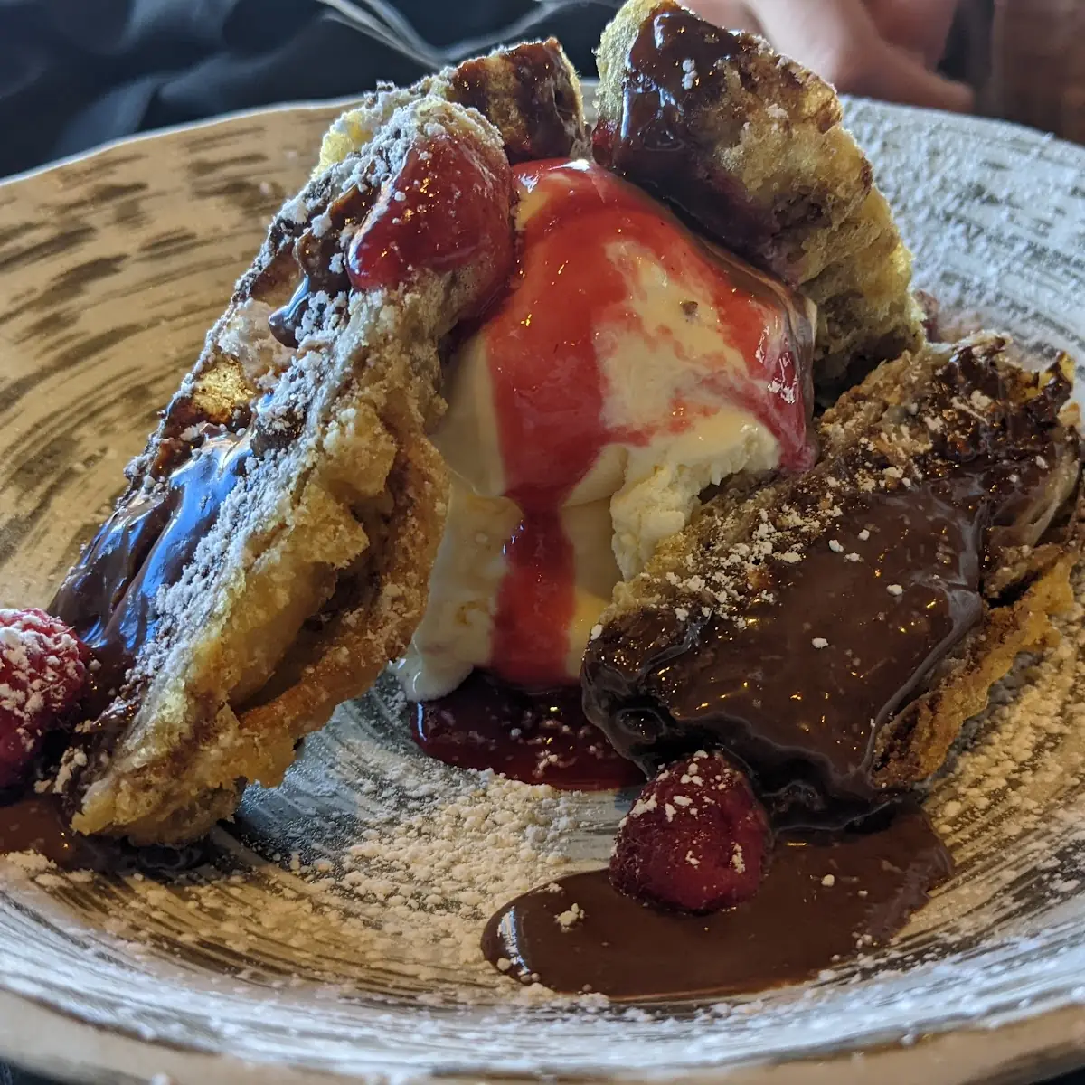 Chocolate Spring Rolls