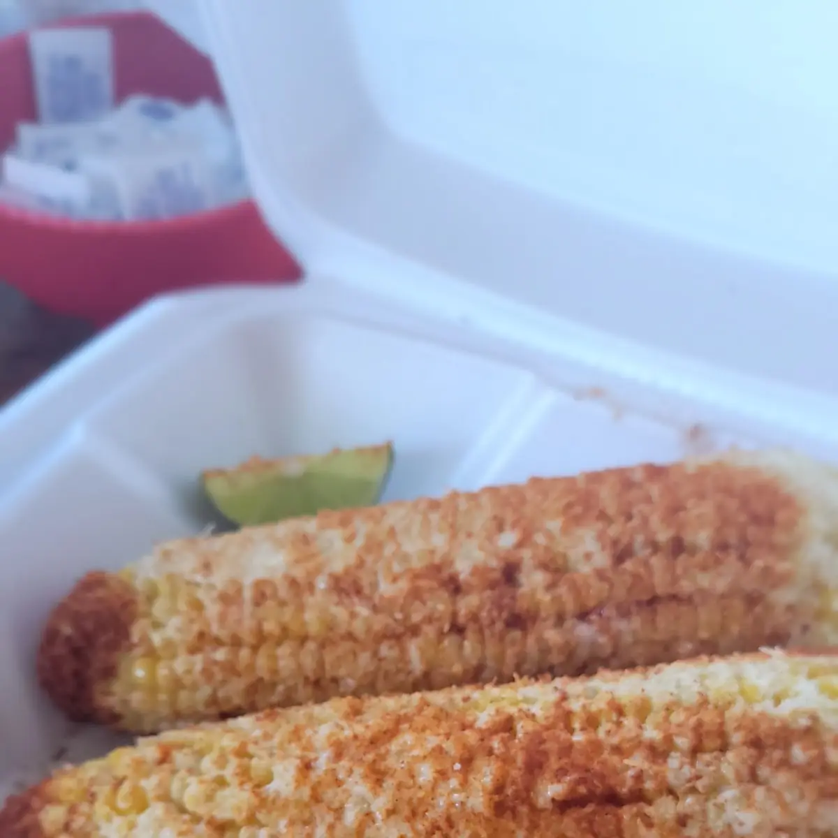 Elote Preparado Corn on the Cob