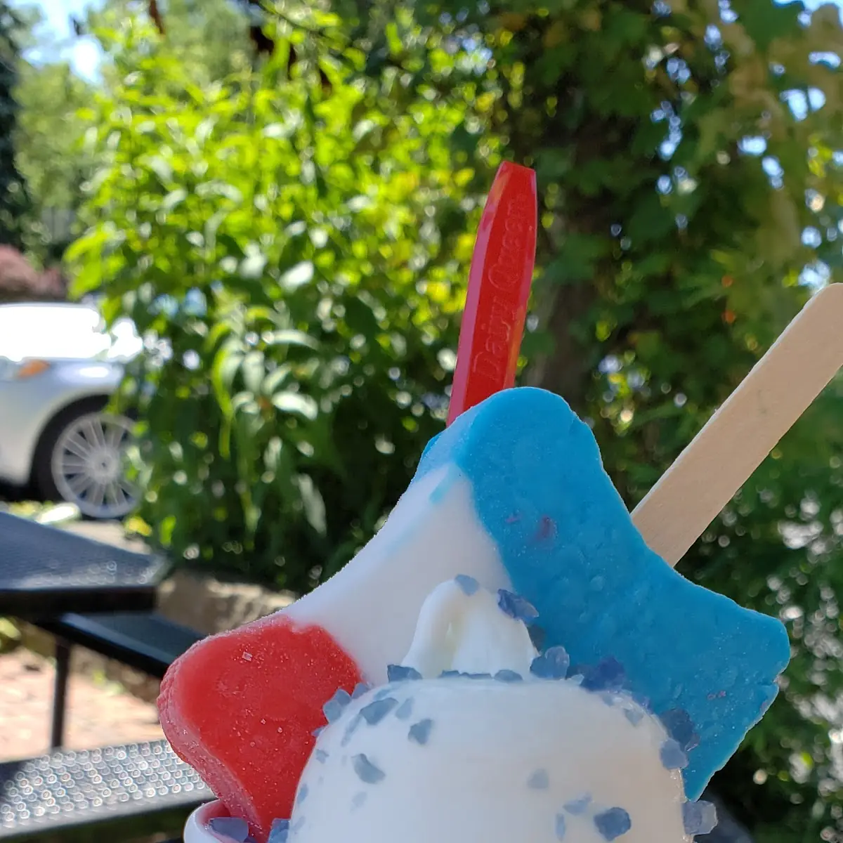 Cotton Candy Blizzard Treat