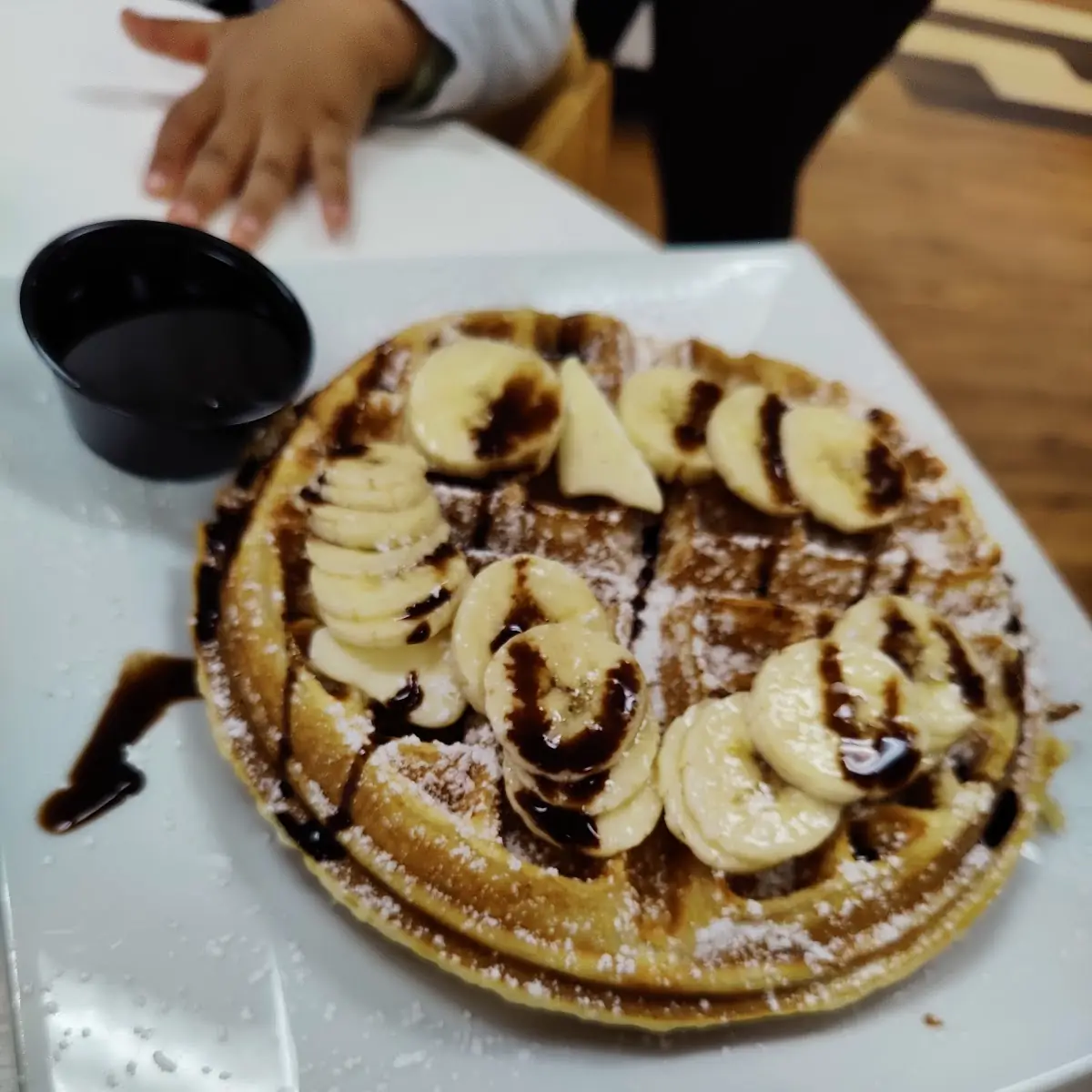 Banana Nutella Waffle