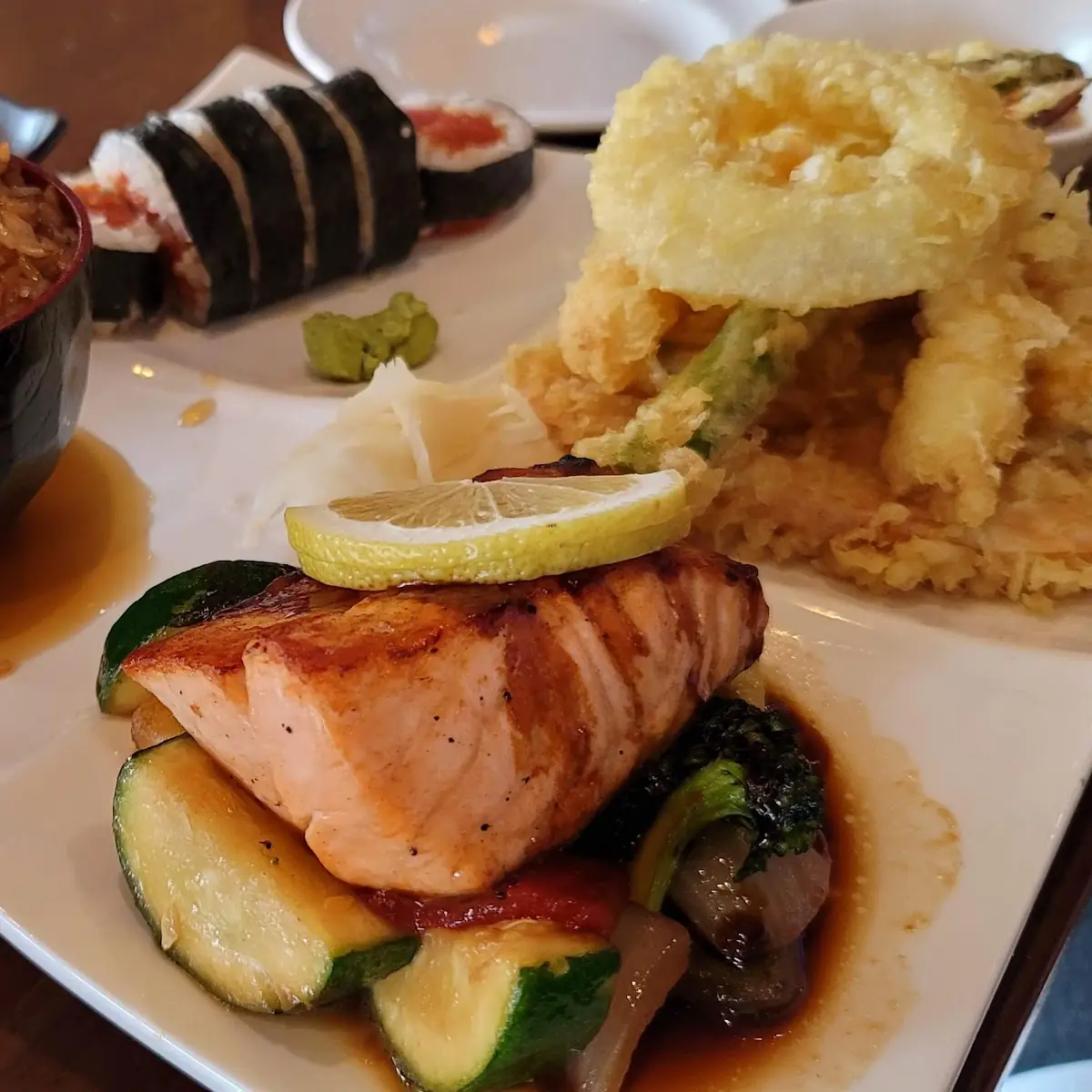 Salmon Bento