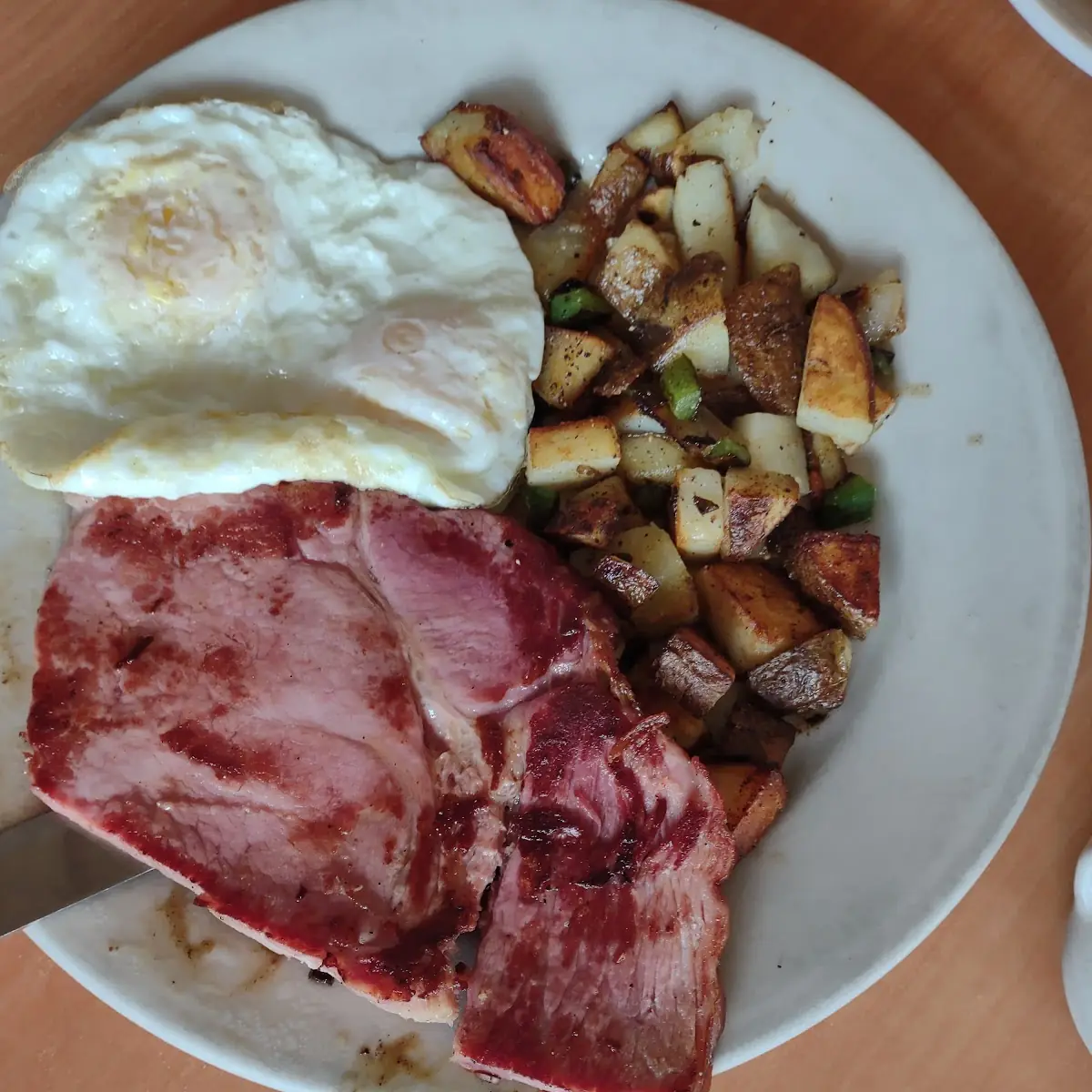 Hickory Smoked Ham & Eggs