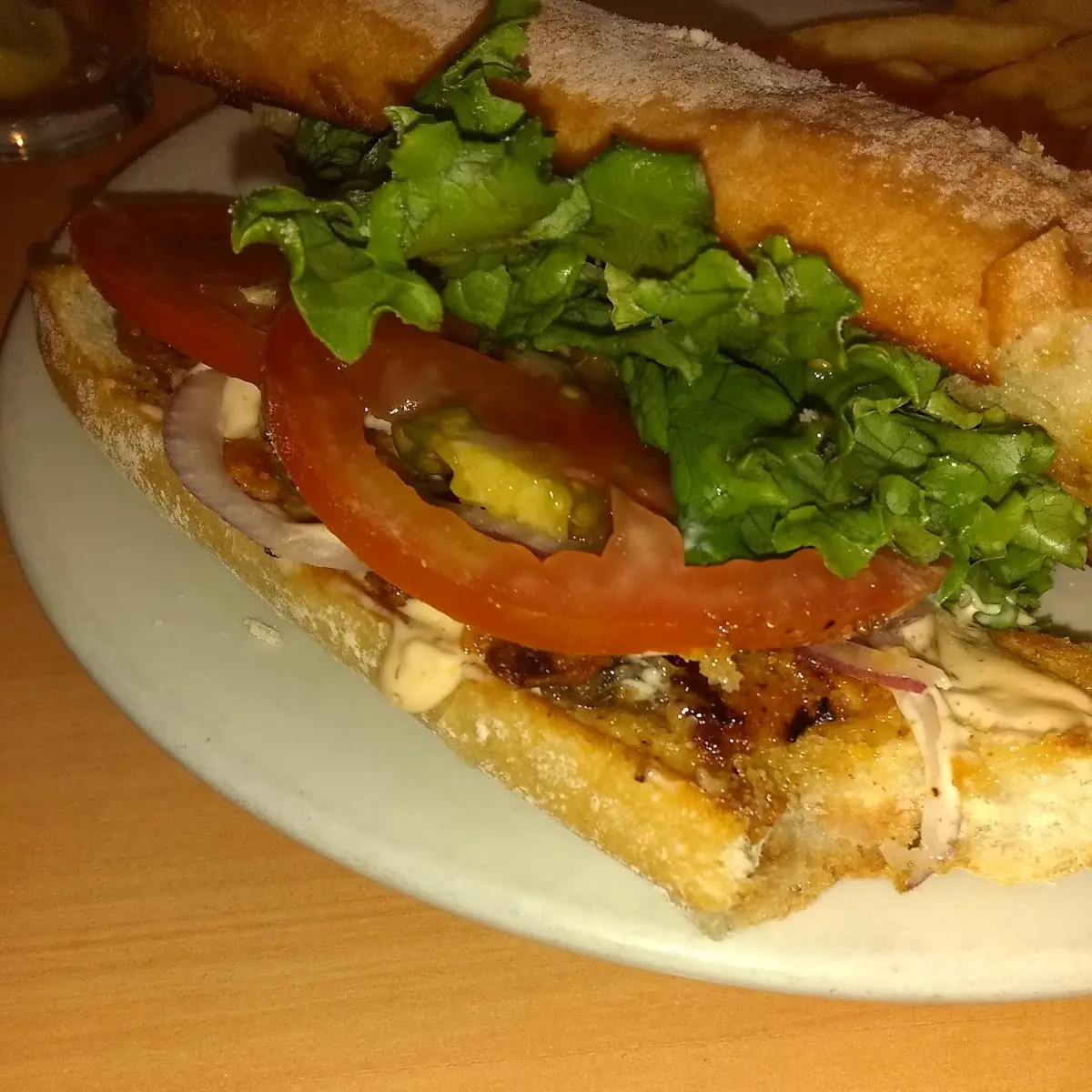 Pan Fried Oyster PO Boy
