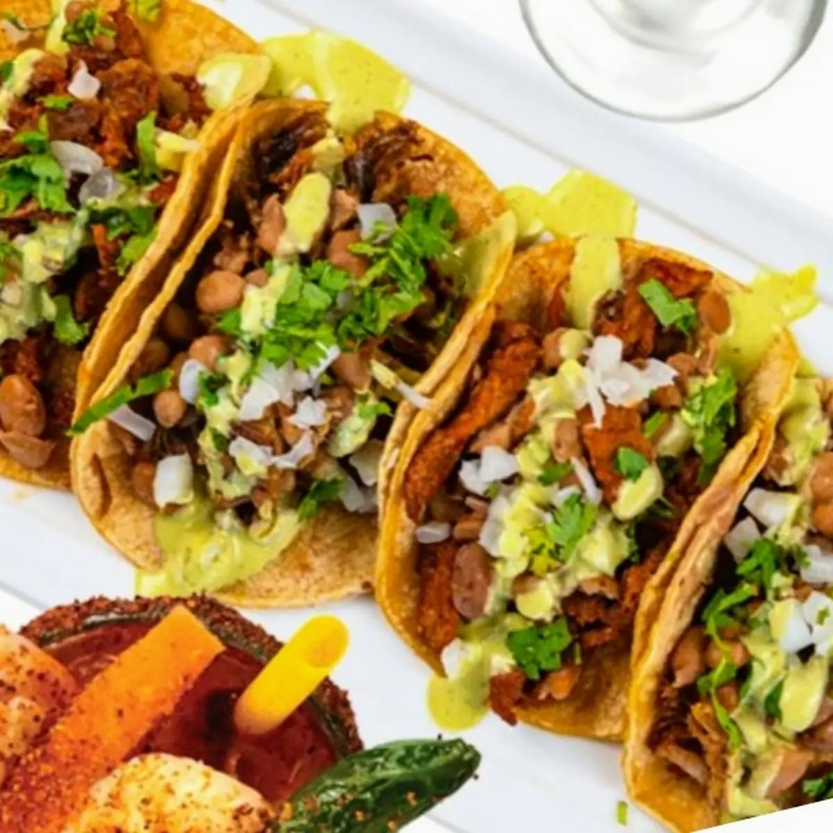 3 Piece Vegetarian Tacos