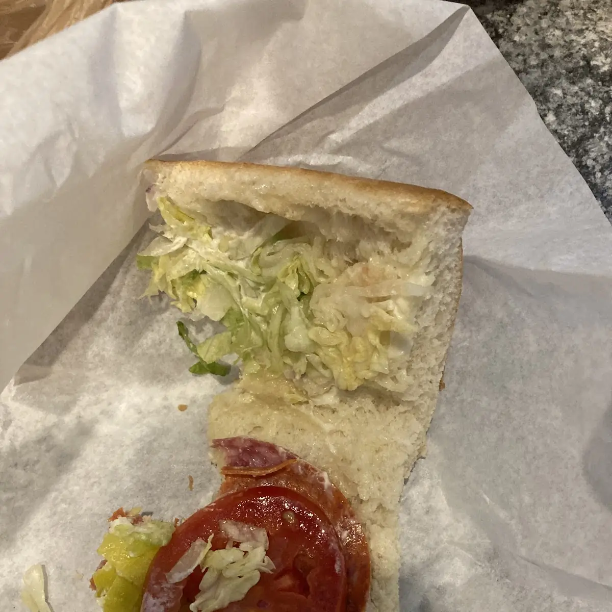 Any 6 Sub as a Salad