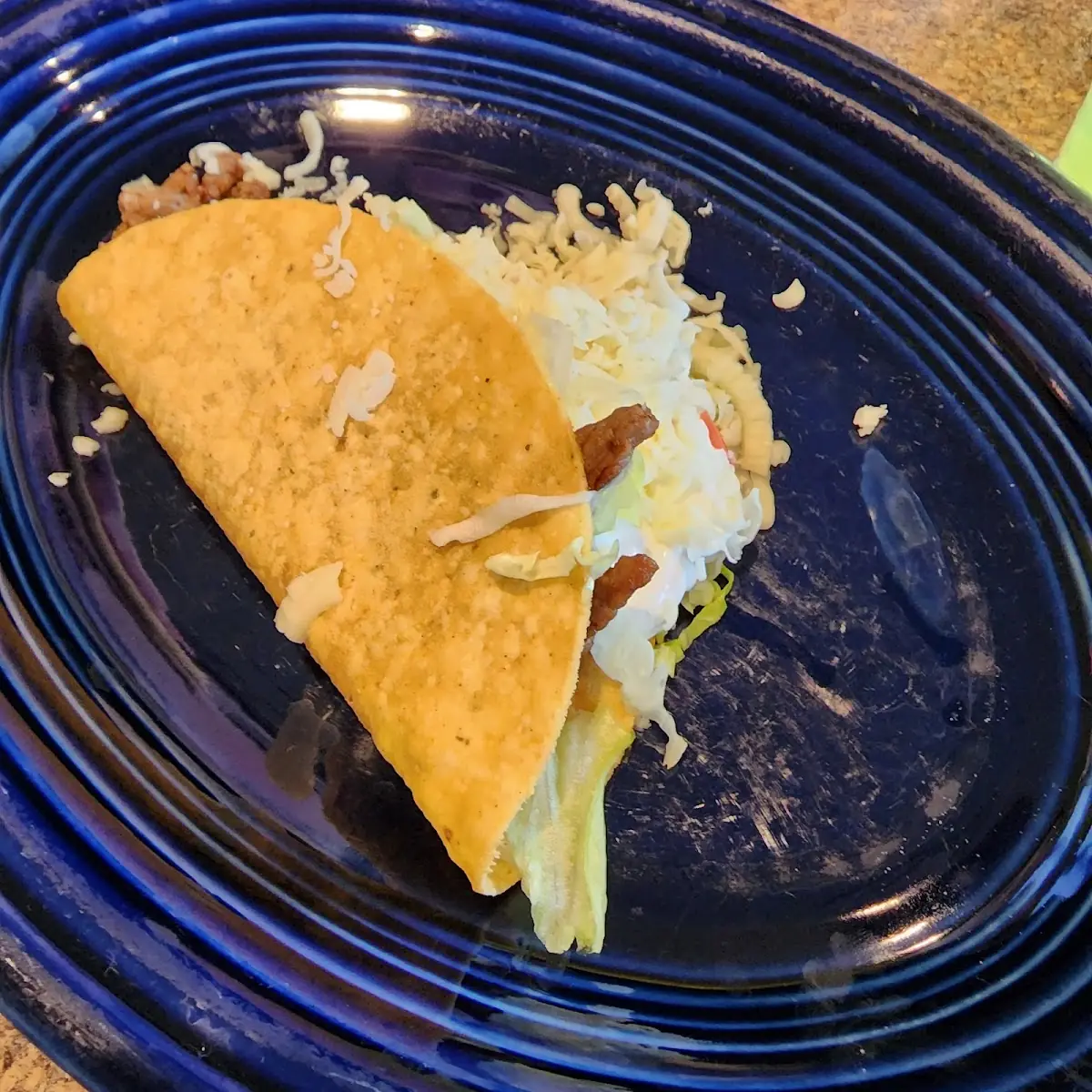 Cheese Quesadilla and Rice