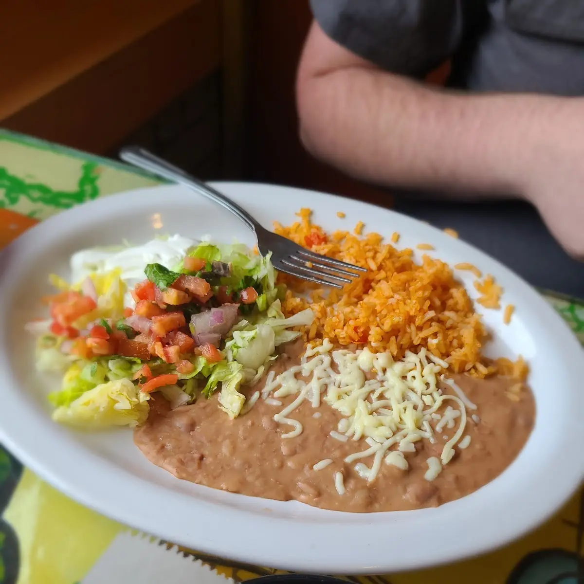Rice & Refried Beans