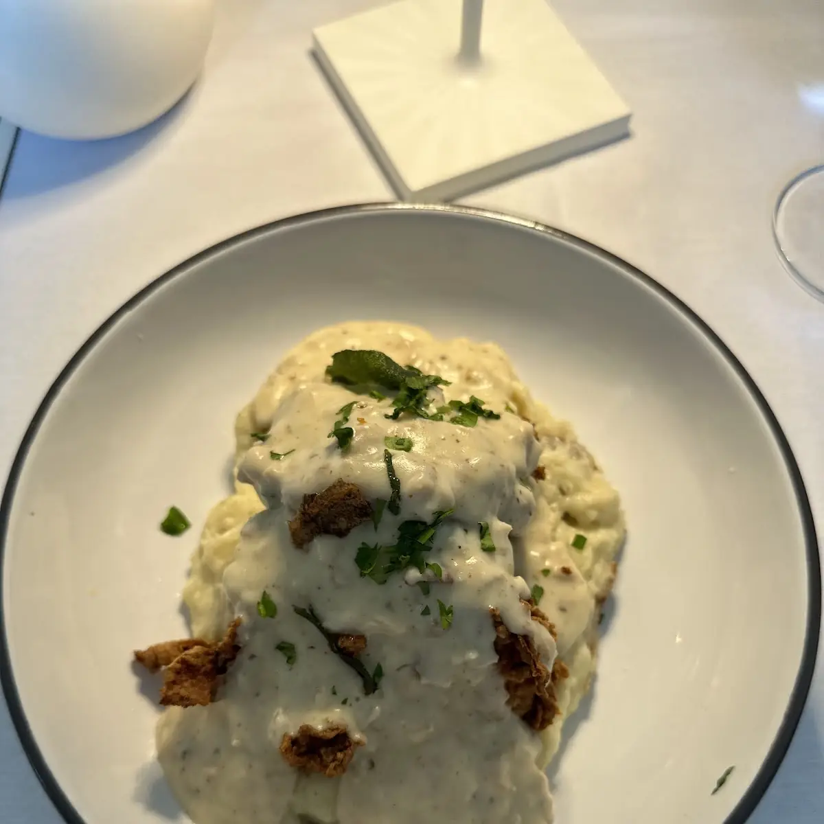 Fried Chicken with Gravy