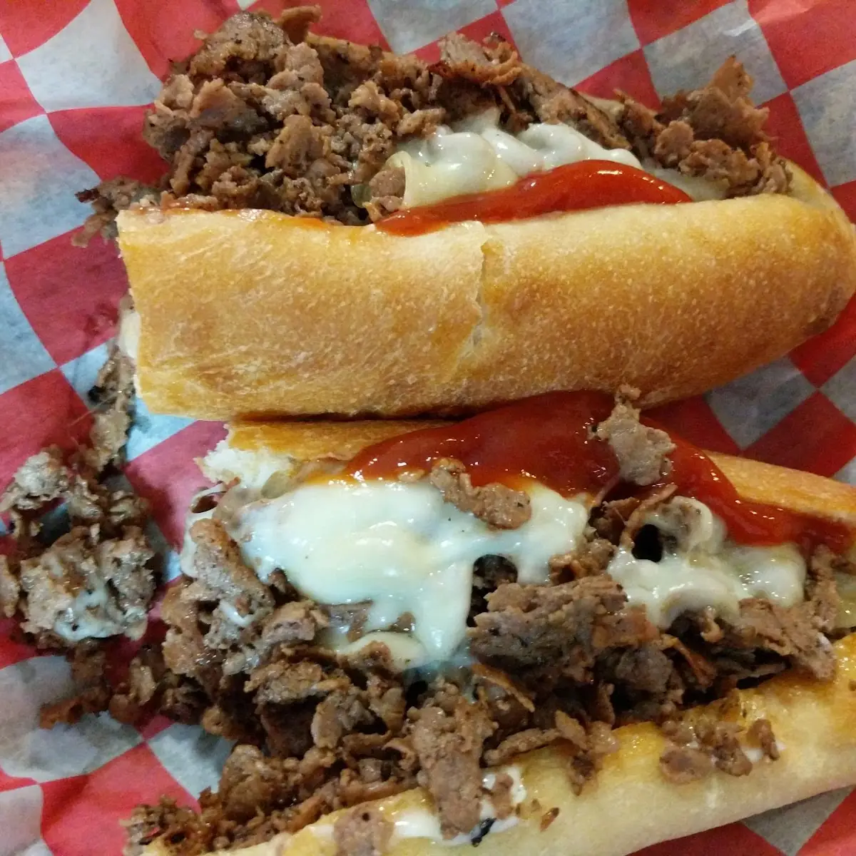 Cheese Steak Hot Sub
