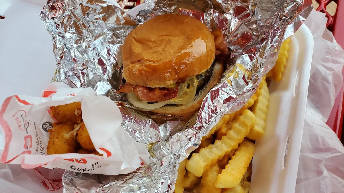 Bacon Cheeseburger Fries and Cheese Curds