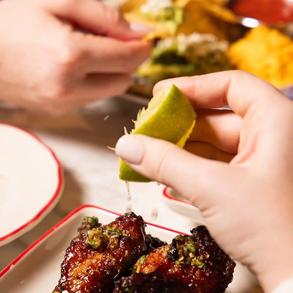 Garlic Black Pepper Wings