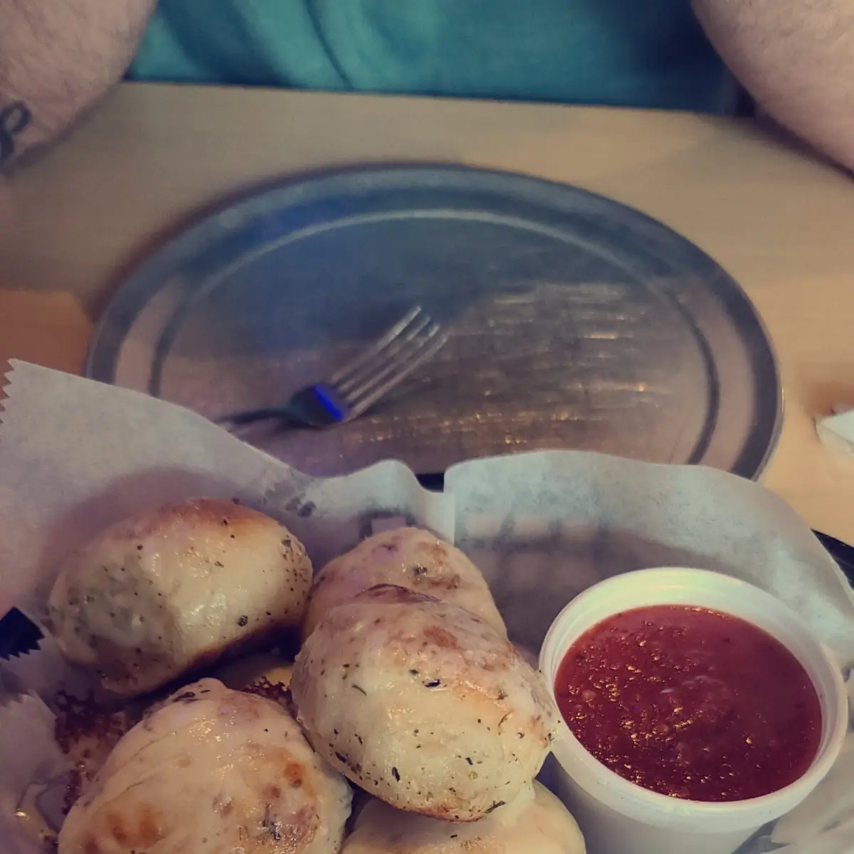 Garlic Cheese Bread Bites