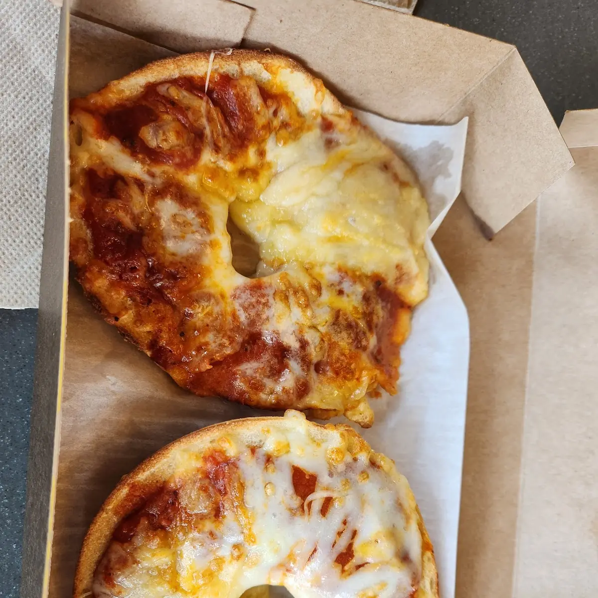 Cheese Pizza Bagel
