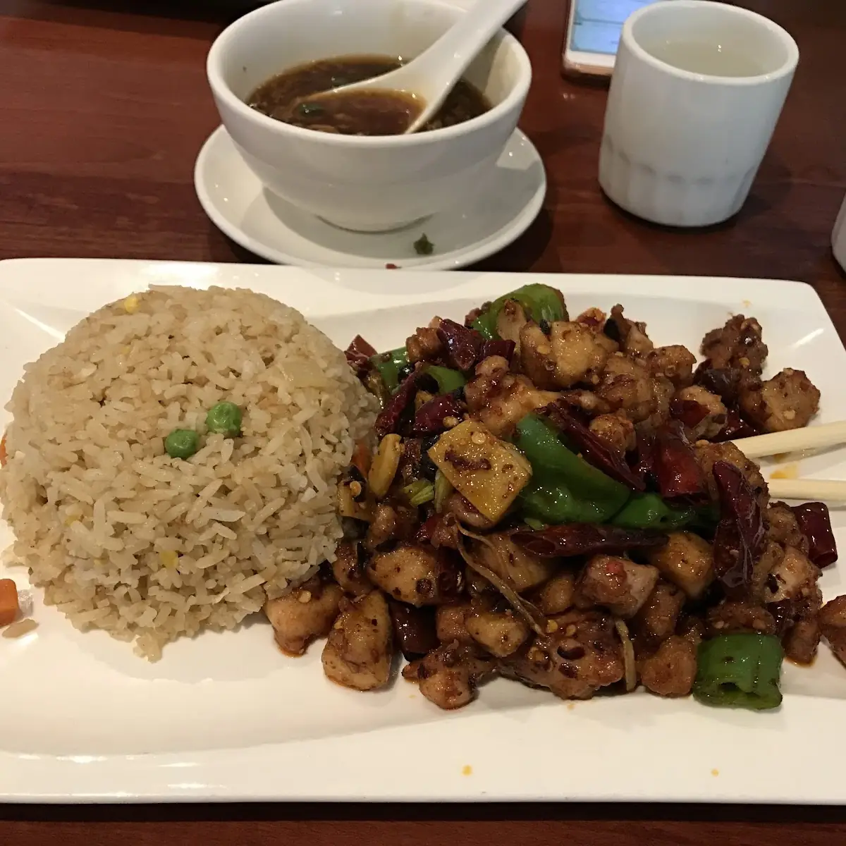 Diced Chicken with Black Beans