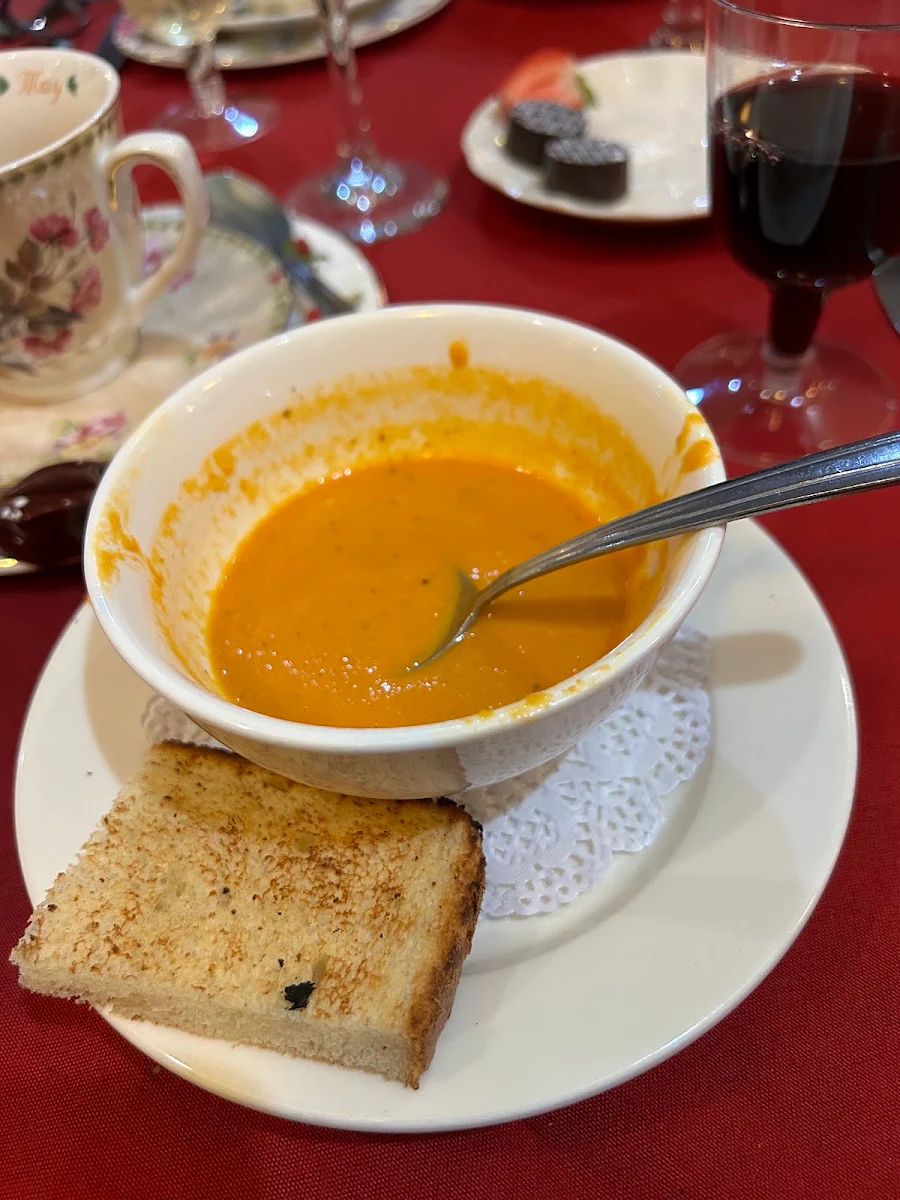 Sweet Potatoes and Basil Soup