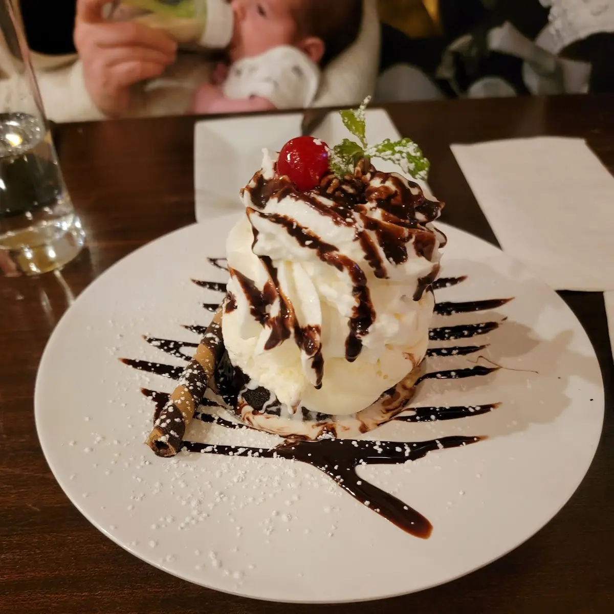 Chocolate Lava Cake w Ice Cream