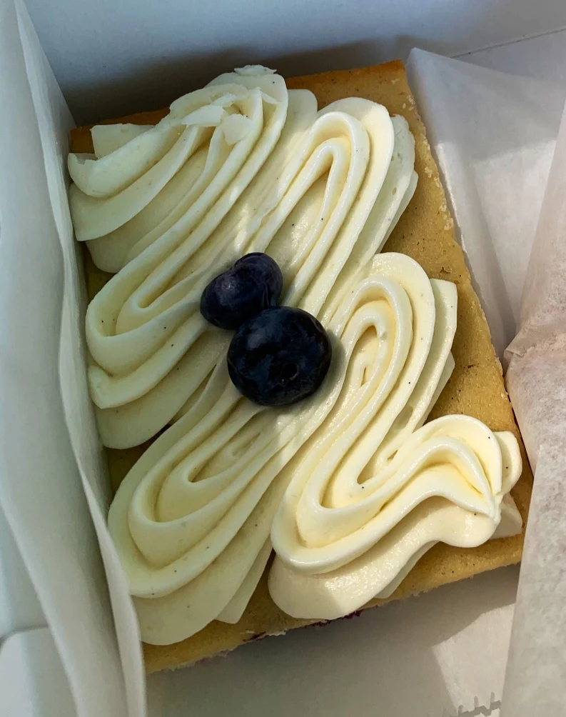 Lemon Blueberry Sheet Cake