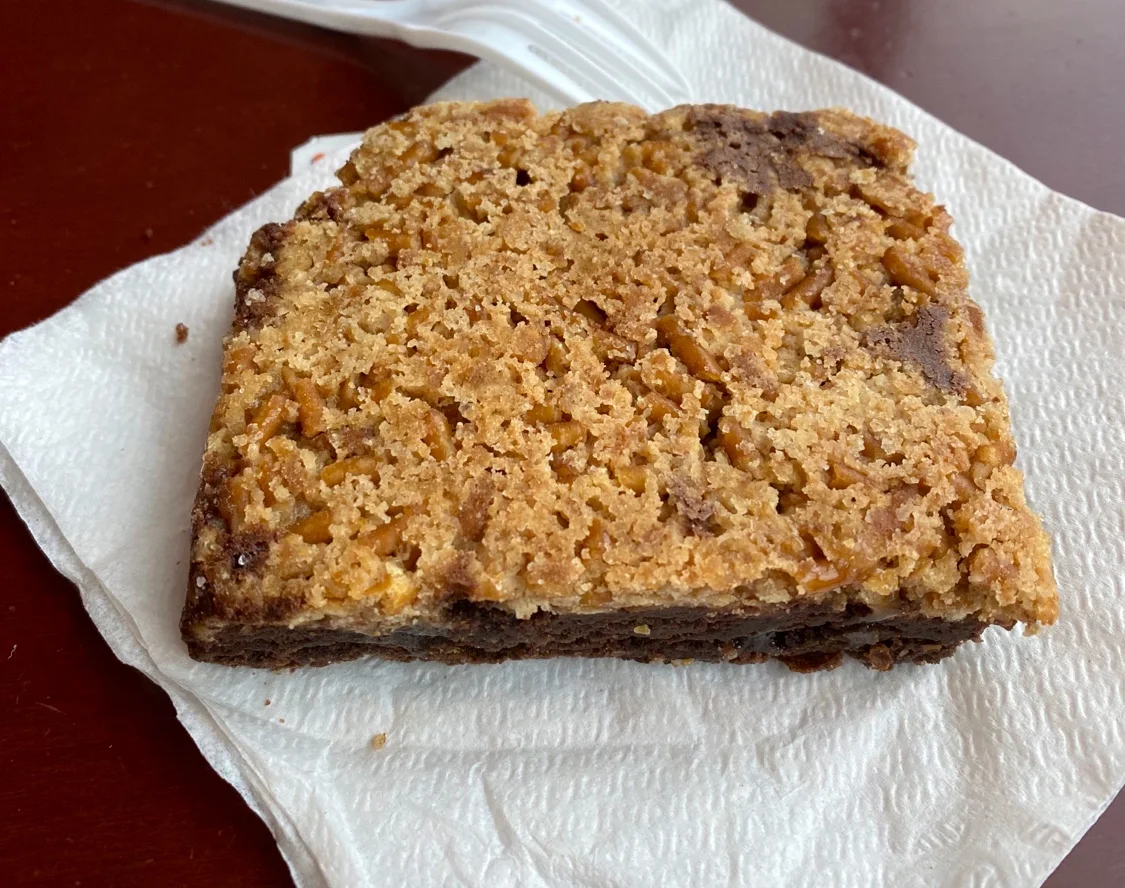 Salted Caramel Pretzel Brownie