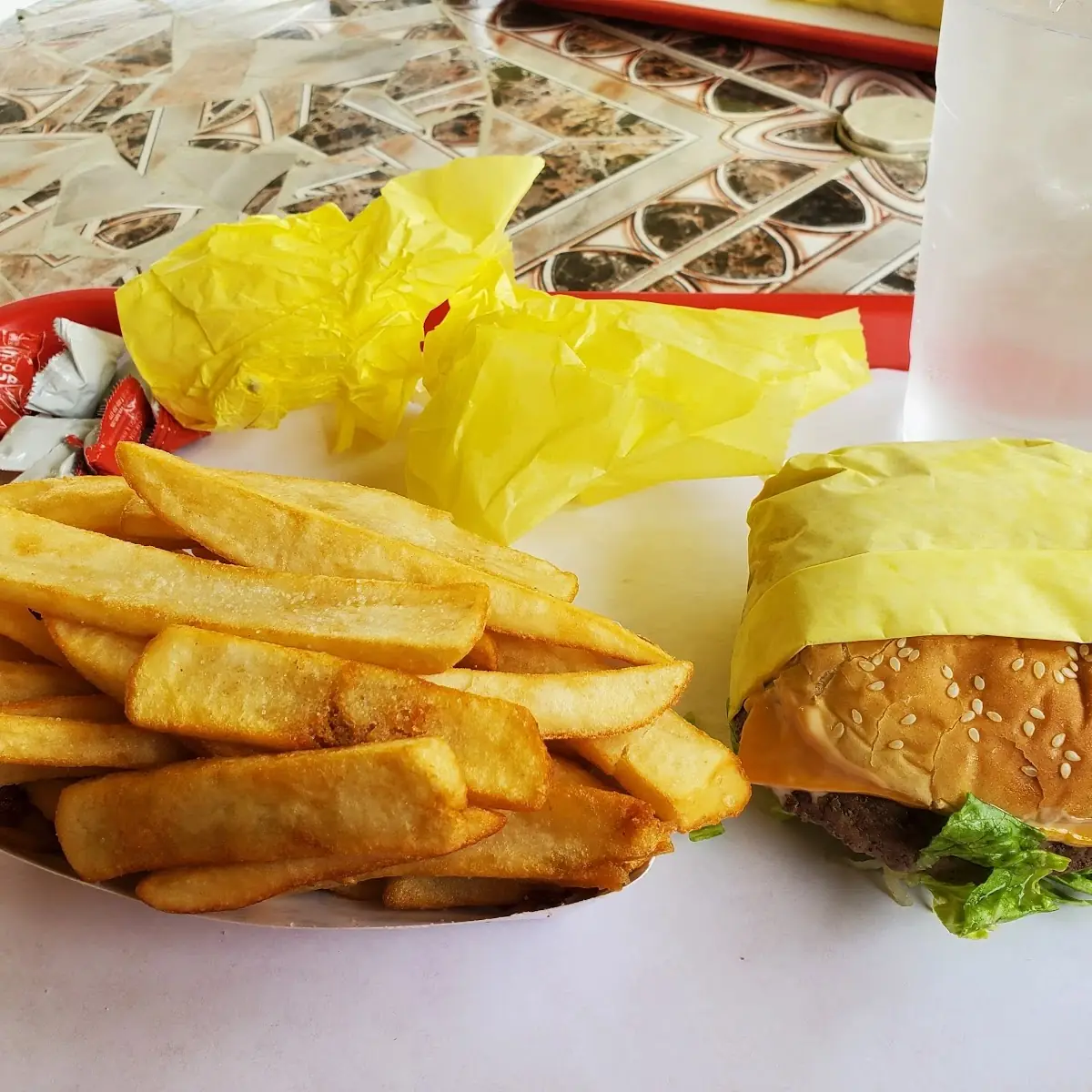 My Cheeseburger Combo Meal