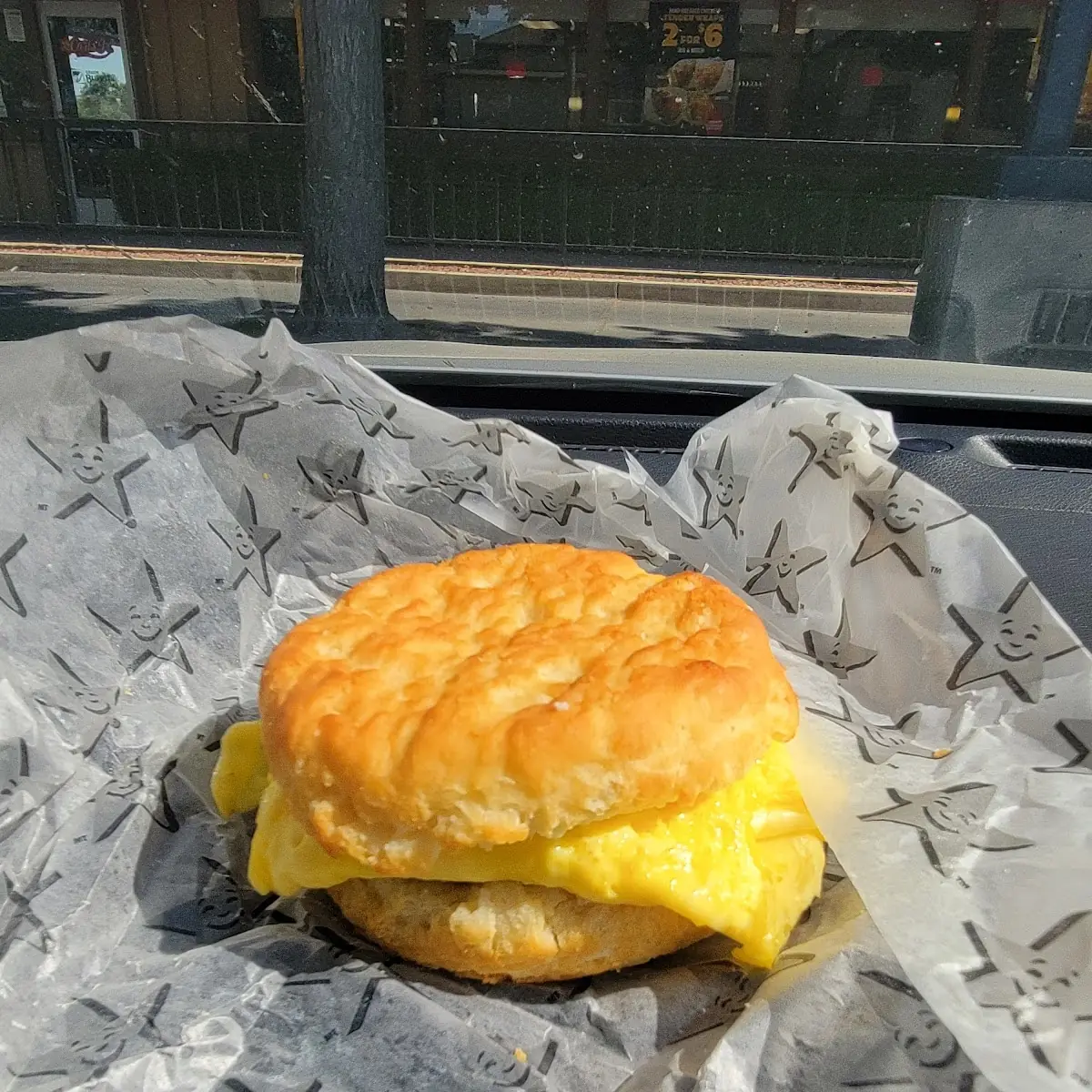 Sausage and Egg Biscuit