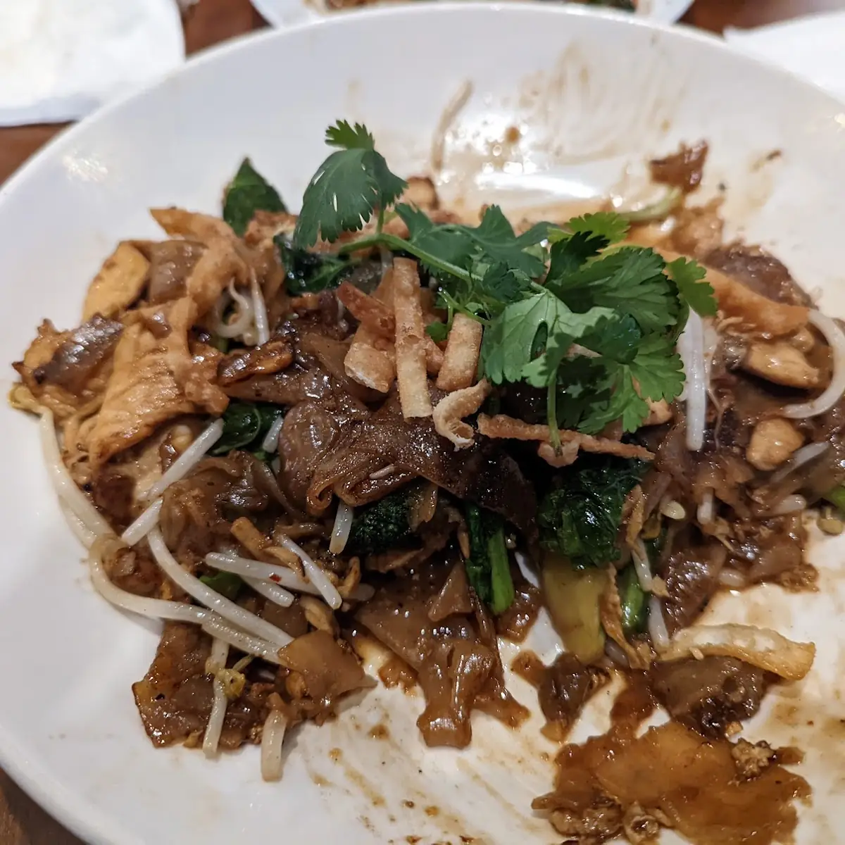 Pad See AEW Chicken