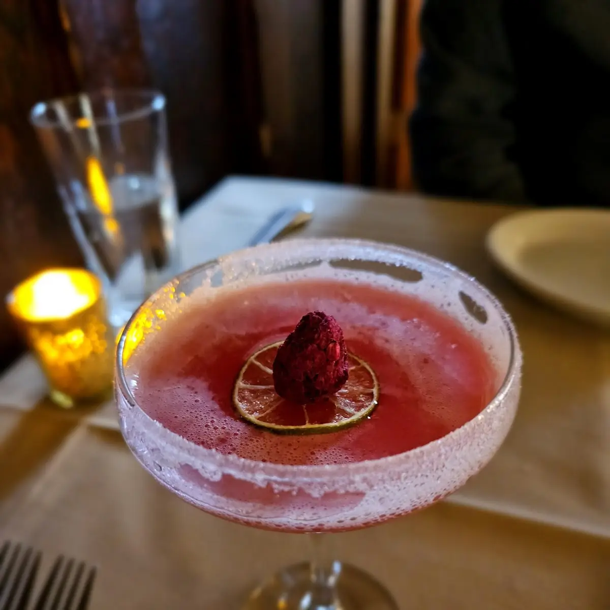 Raspberry Lemon Drop