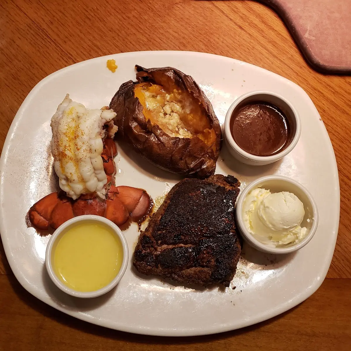 Filet Mignon with Lobster Tail