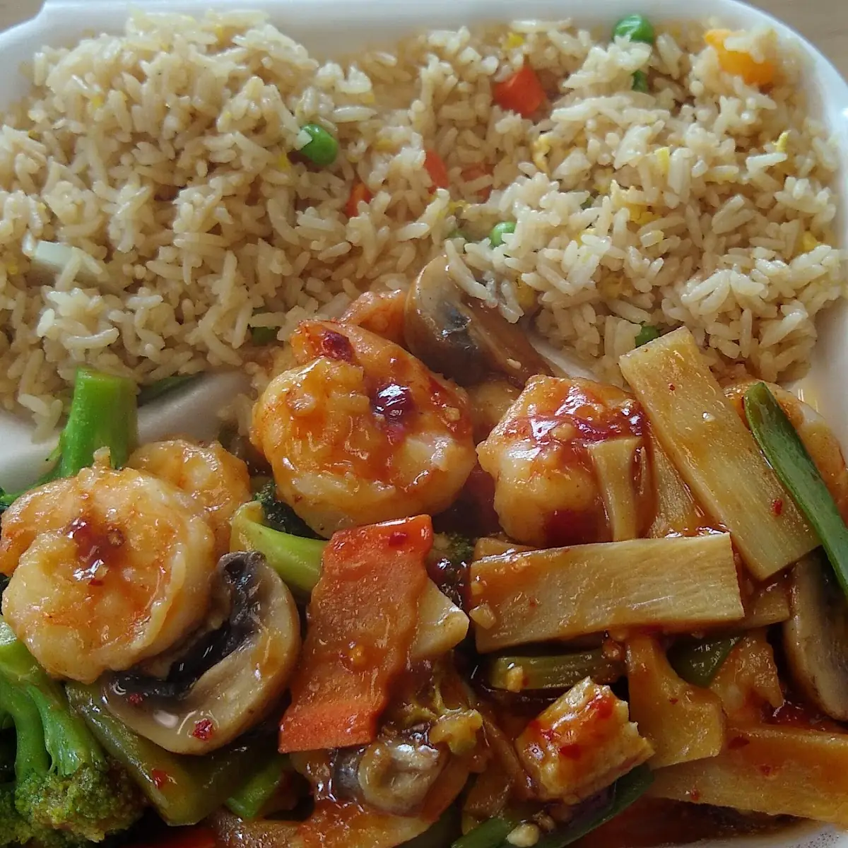 Shrimp in Garlic Sauce