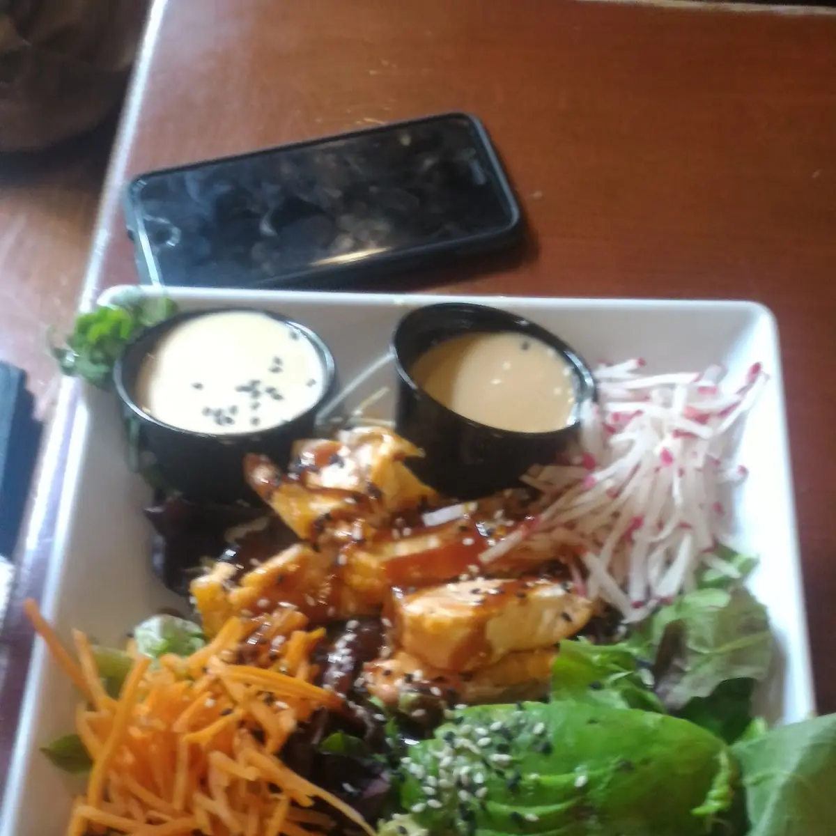 Salmon Teriyaki Bowl