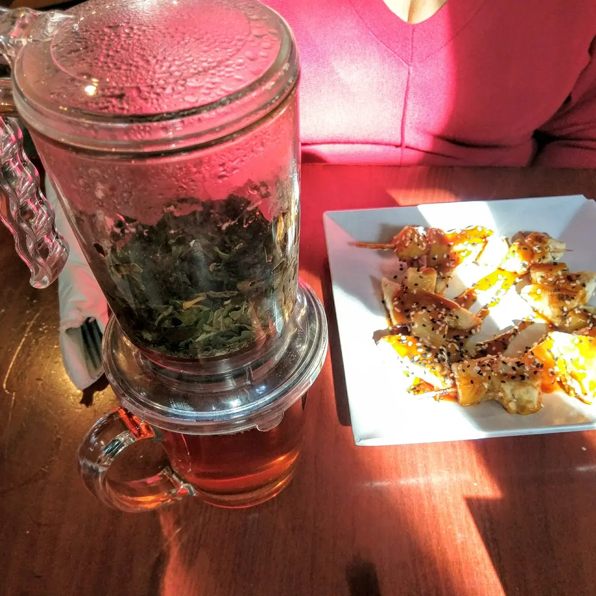 White Peach Tea