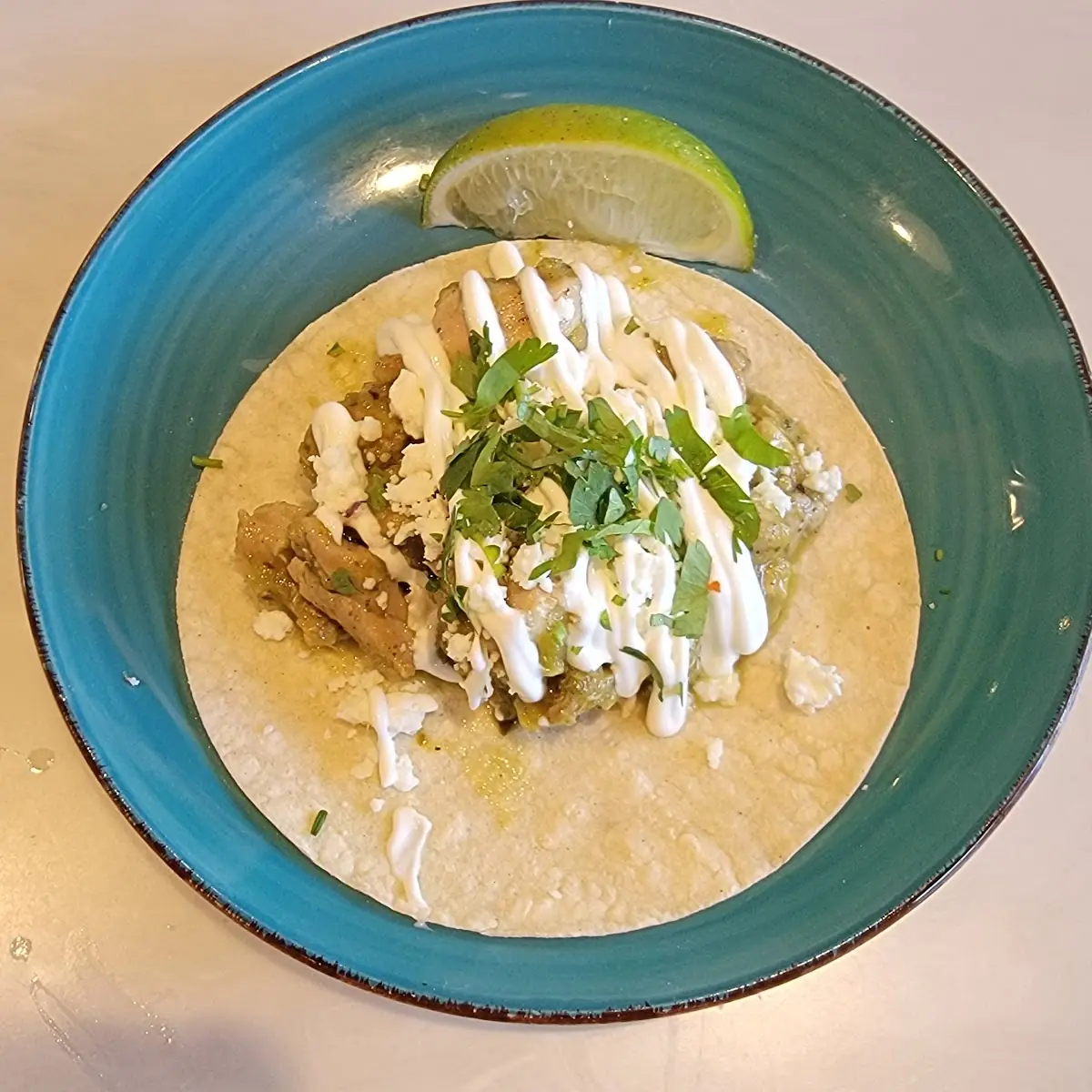 Chicken Taco Salsa Verde