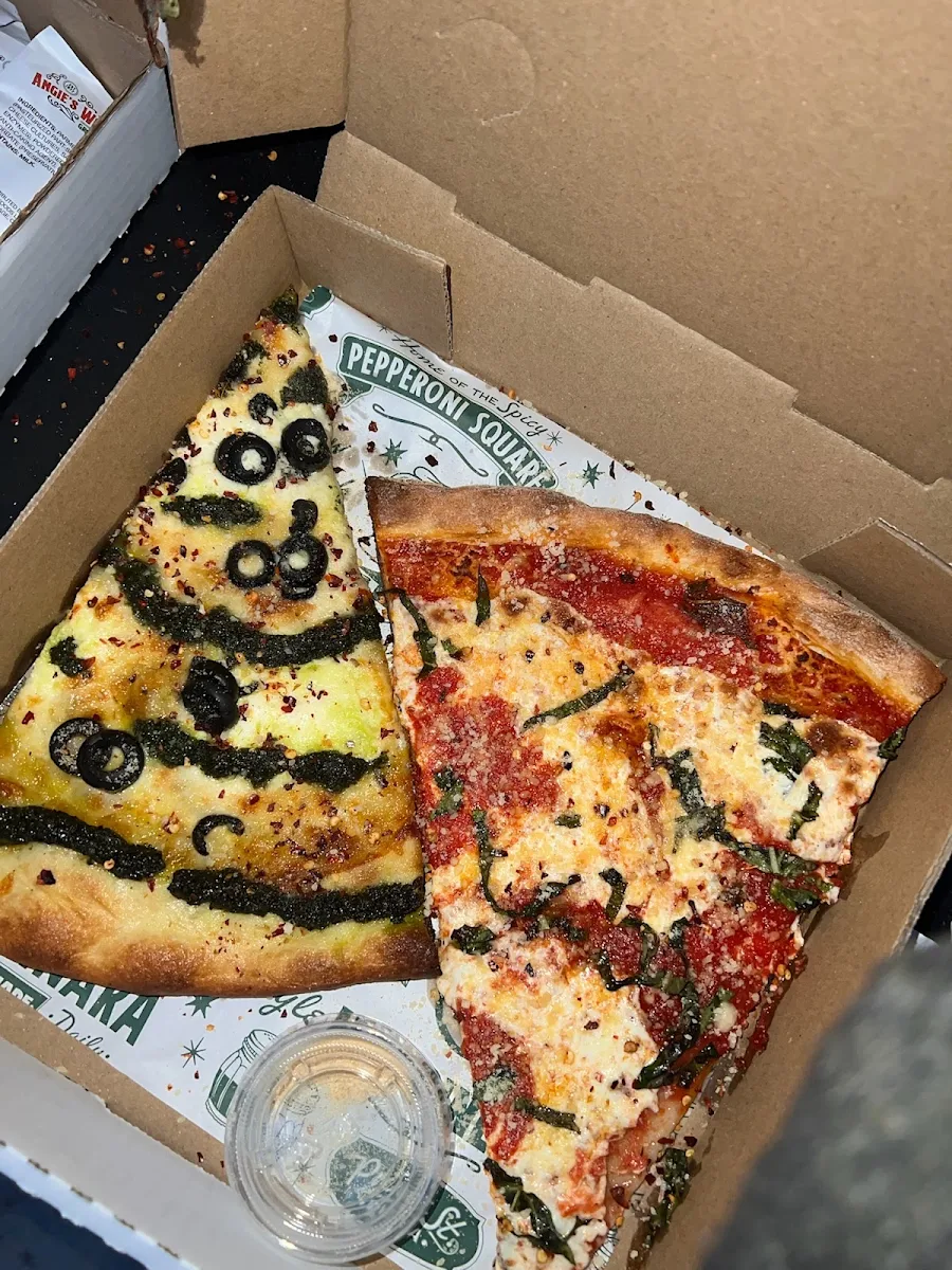 Square Pizza Slices