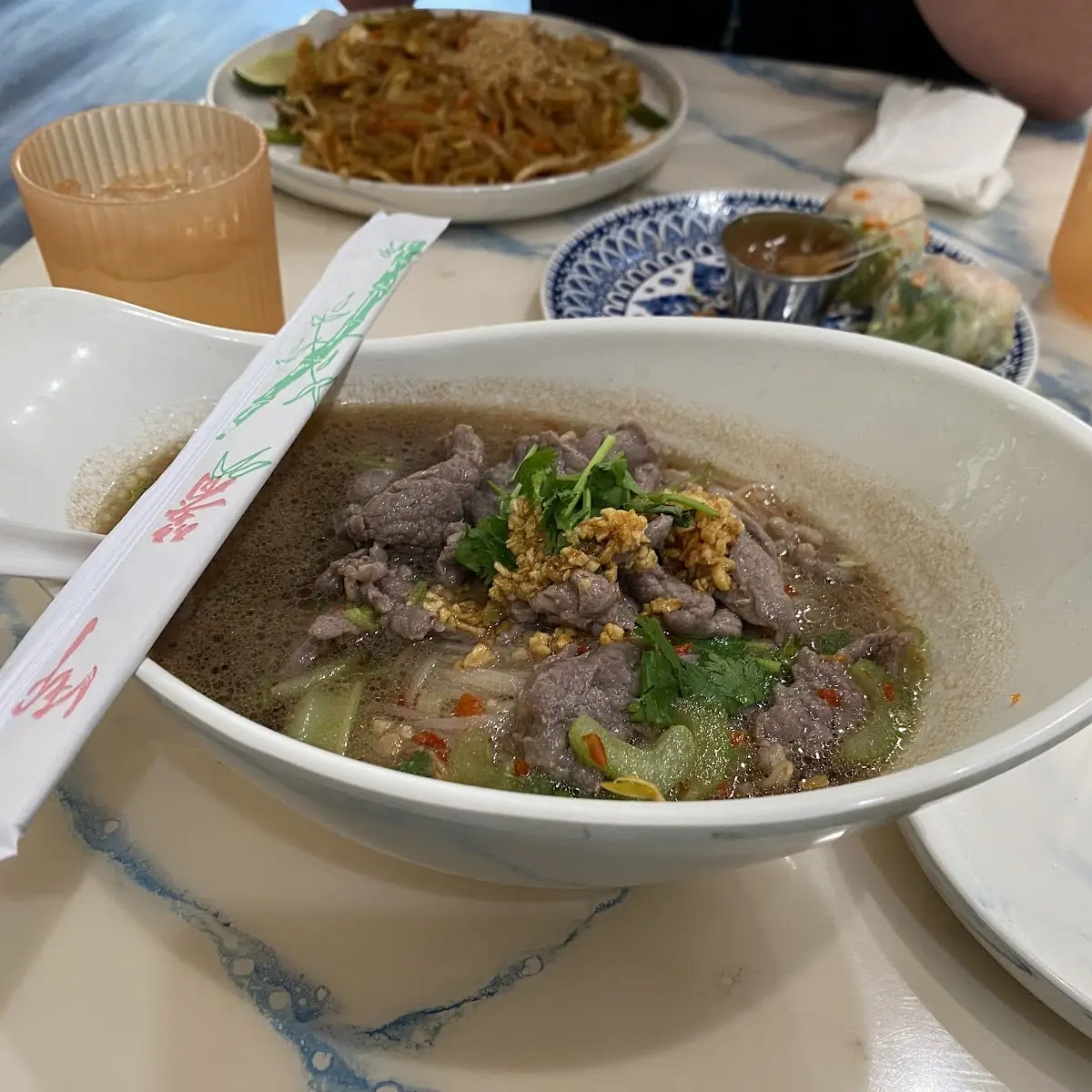 Sukhothai Noodles Clear Soup