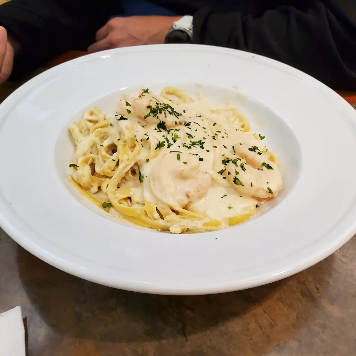 Shrimp Alfredo